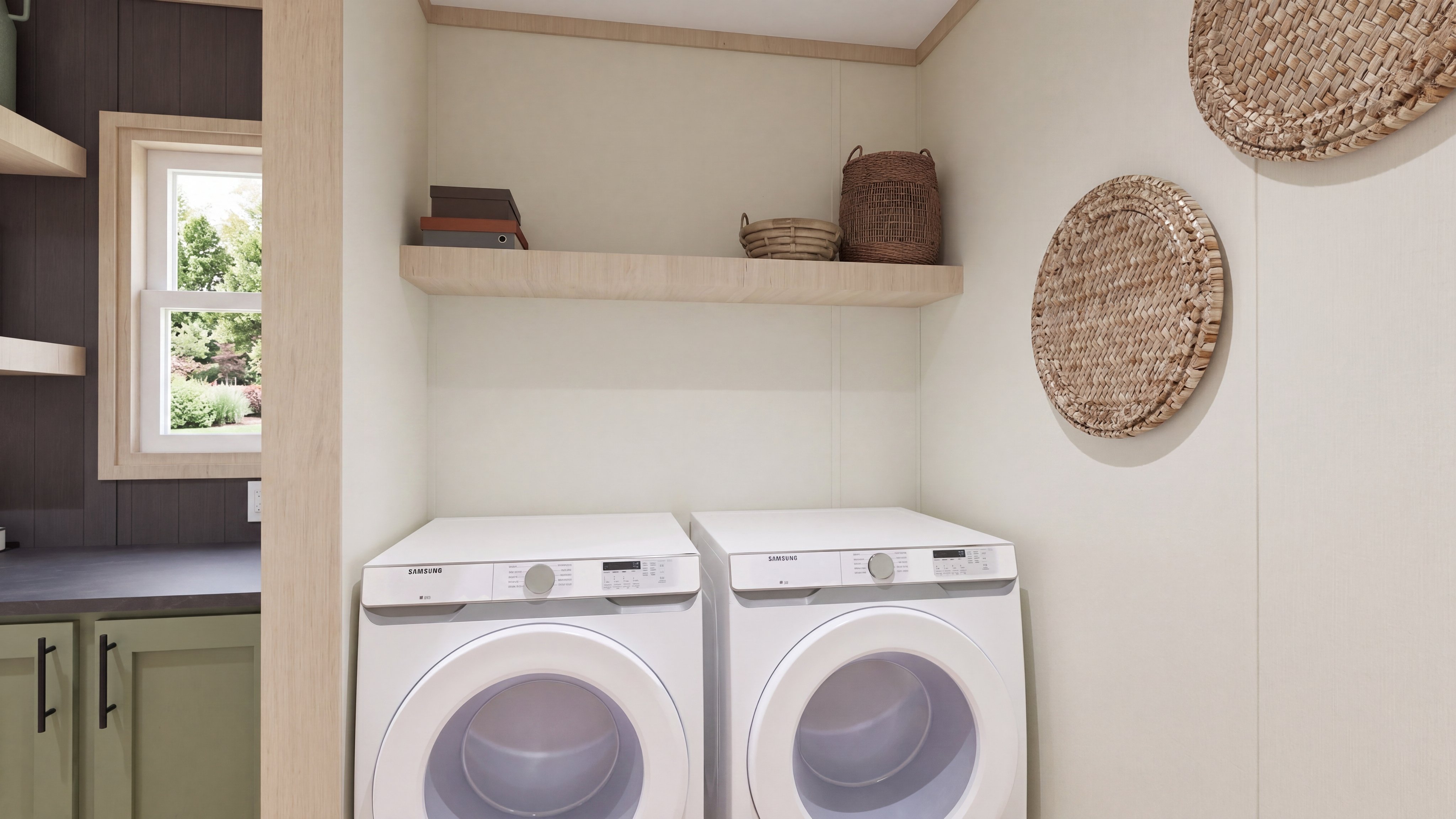 Utility room rendering of the Morocco home.