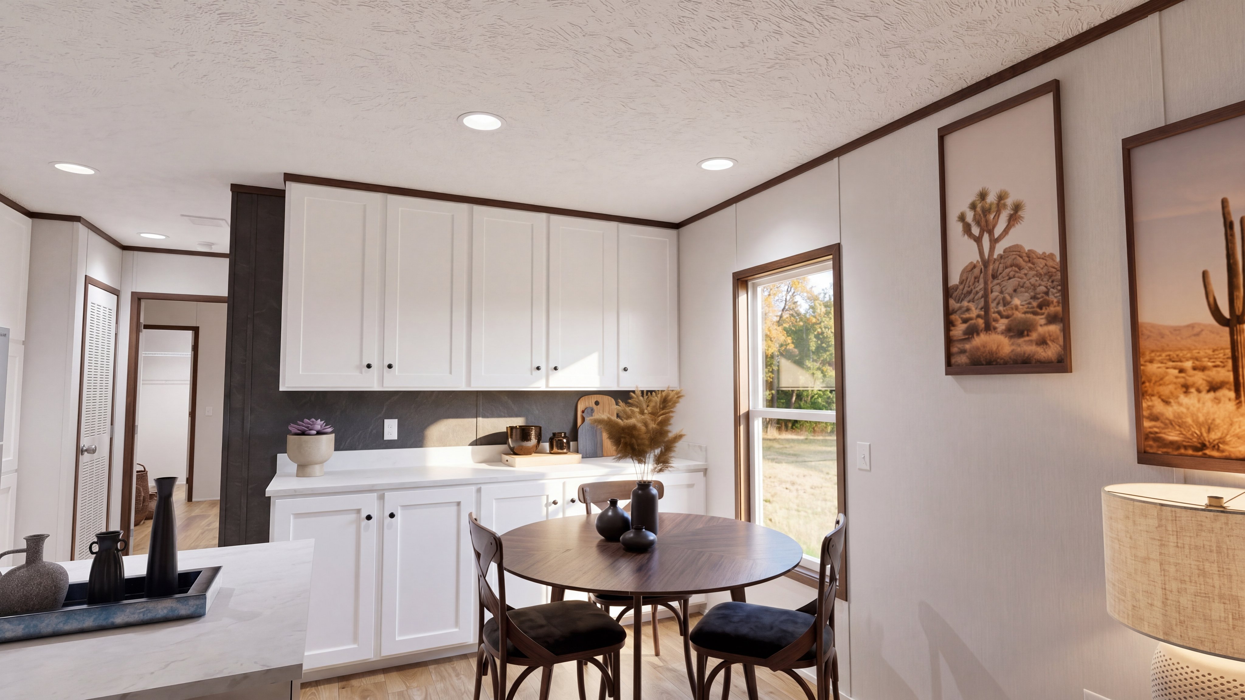 Dining area rendering of the Select home.
