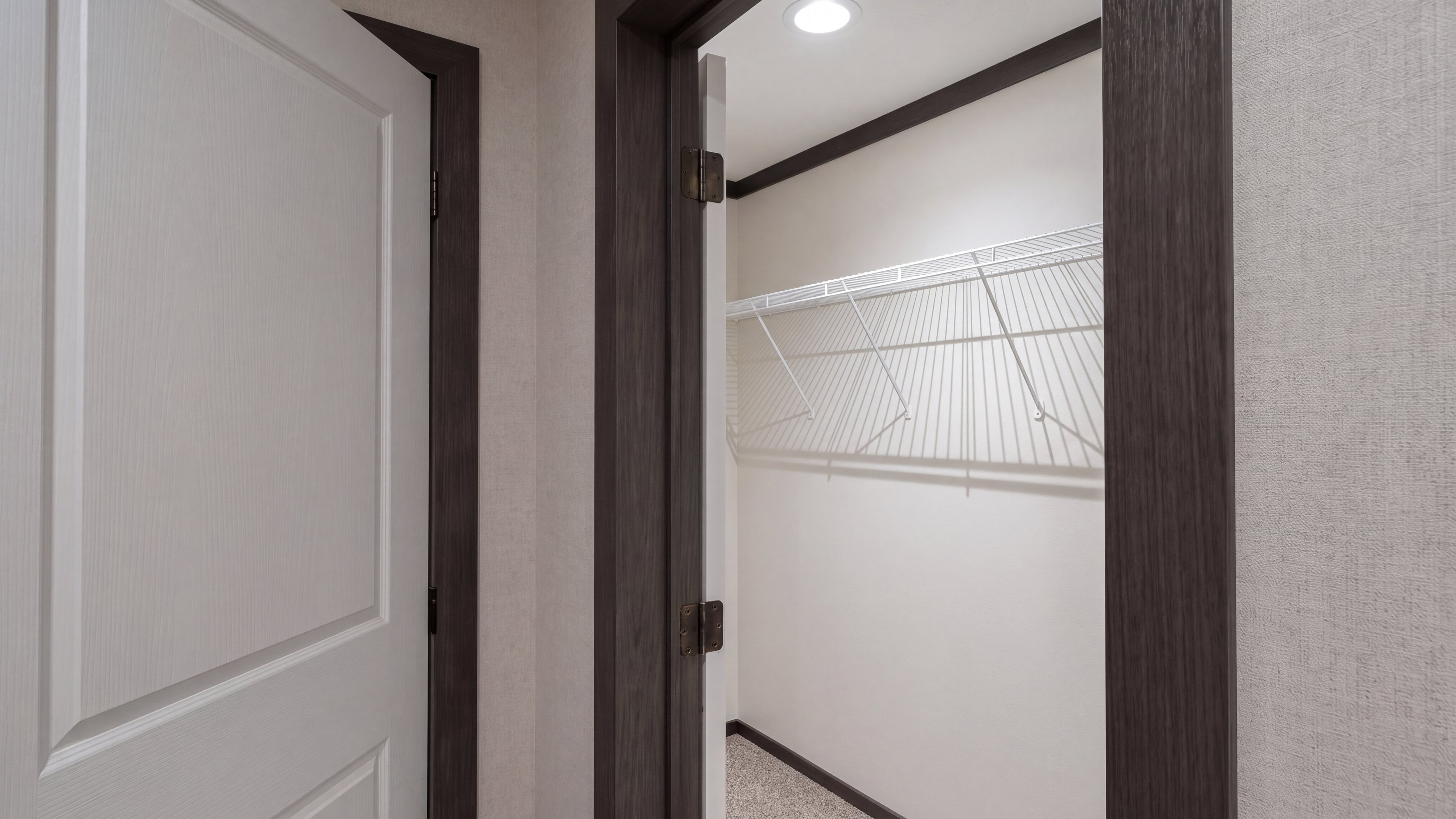 Primary bedroom closet rendering of the Boujee 2 home.
