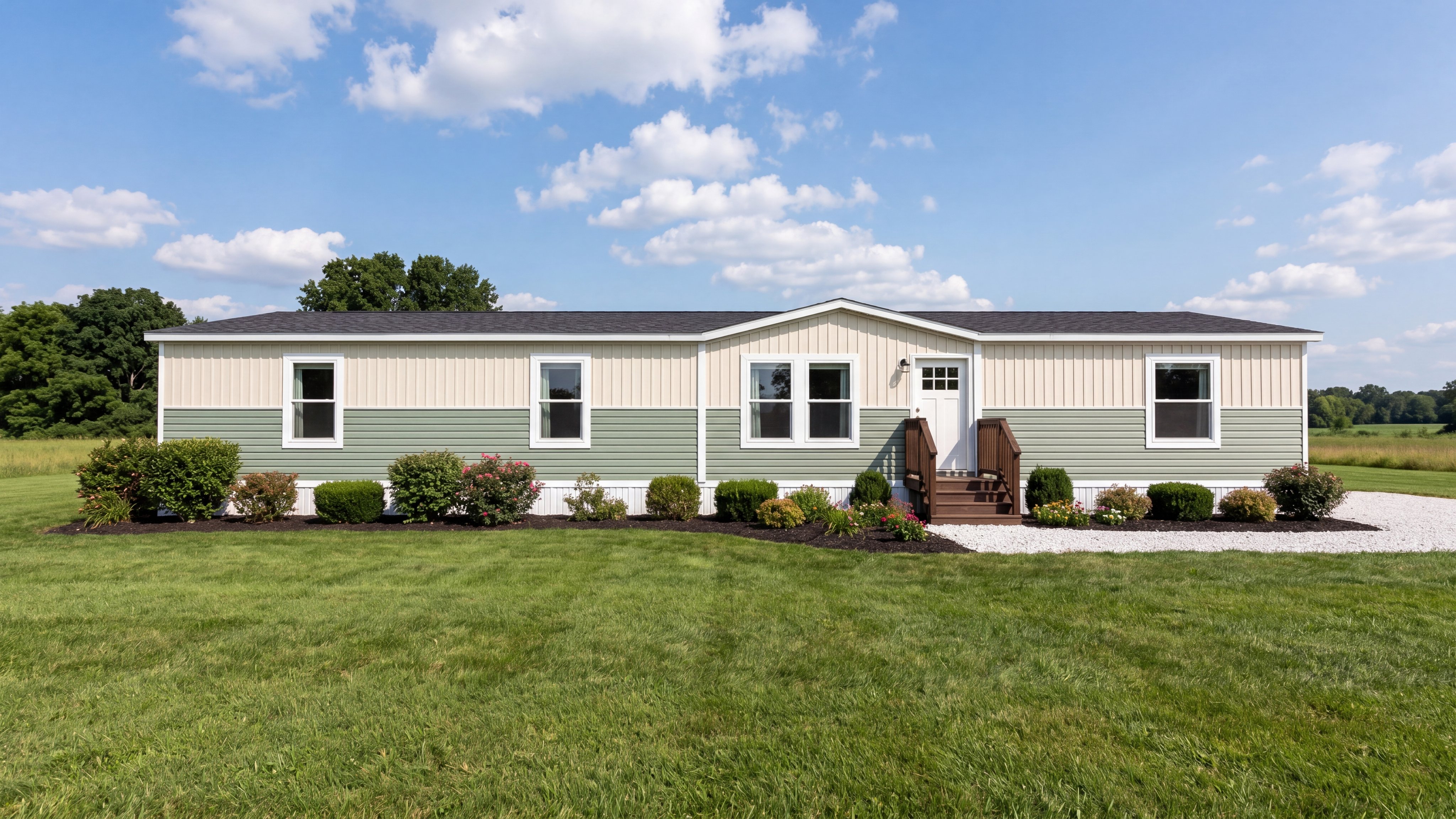 Exterior rendering of the Morocco home.