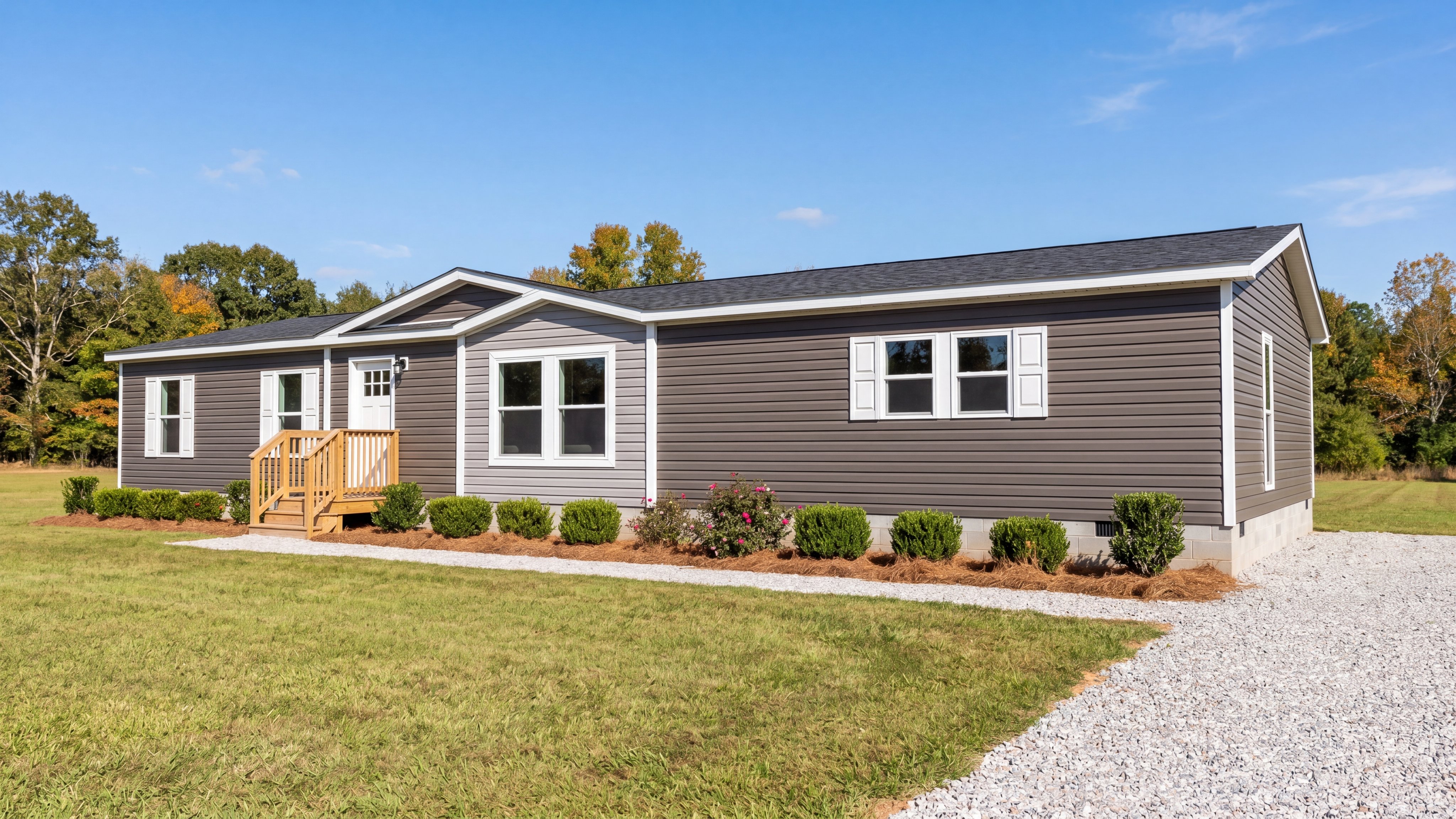 Exterior rendering of the The Shoreline home.
