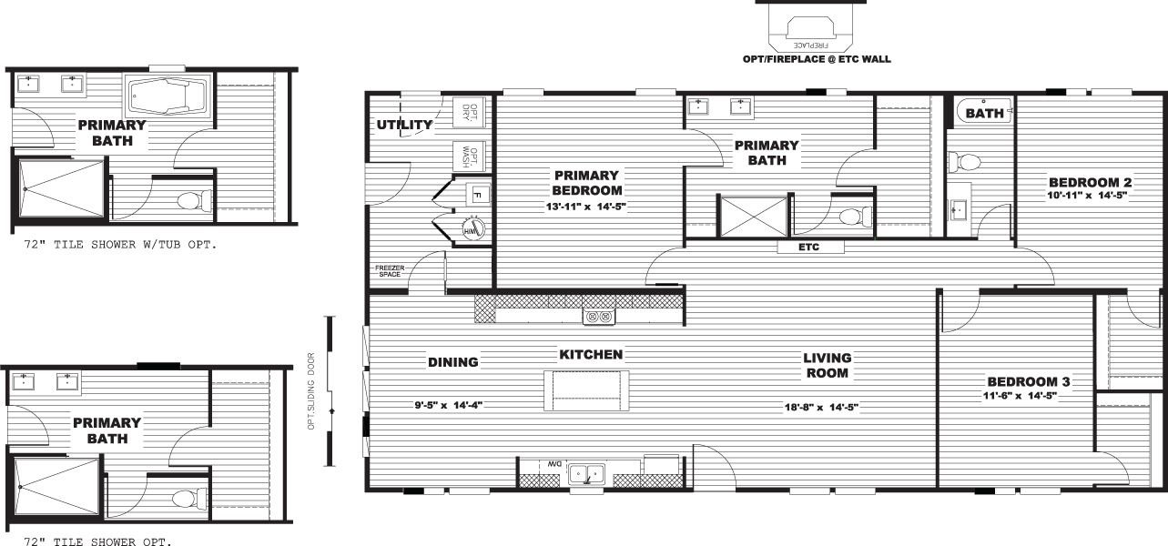 Ultra Flex Jewel - Floor Plan 1