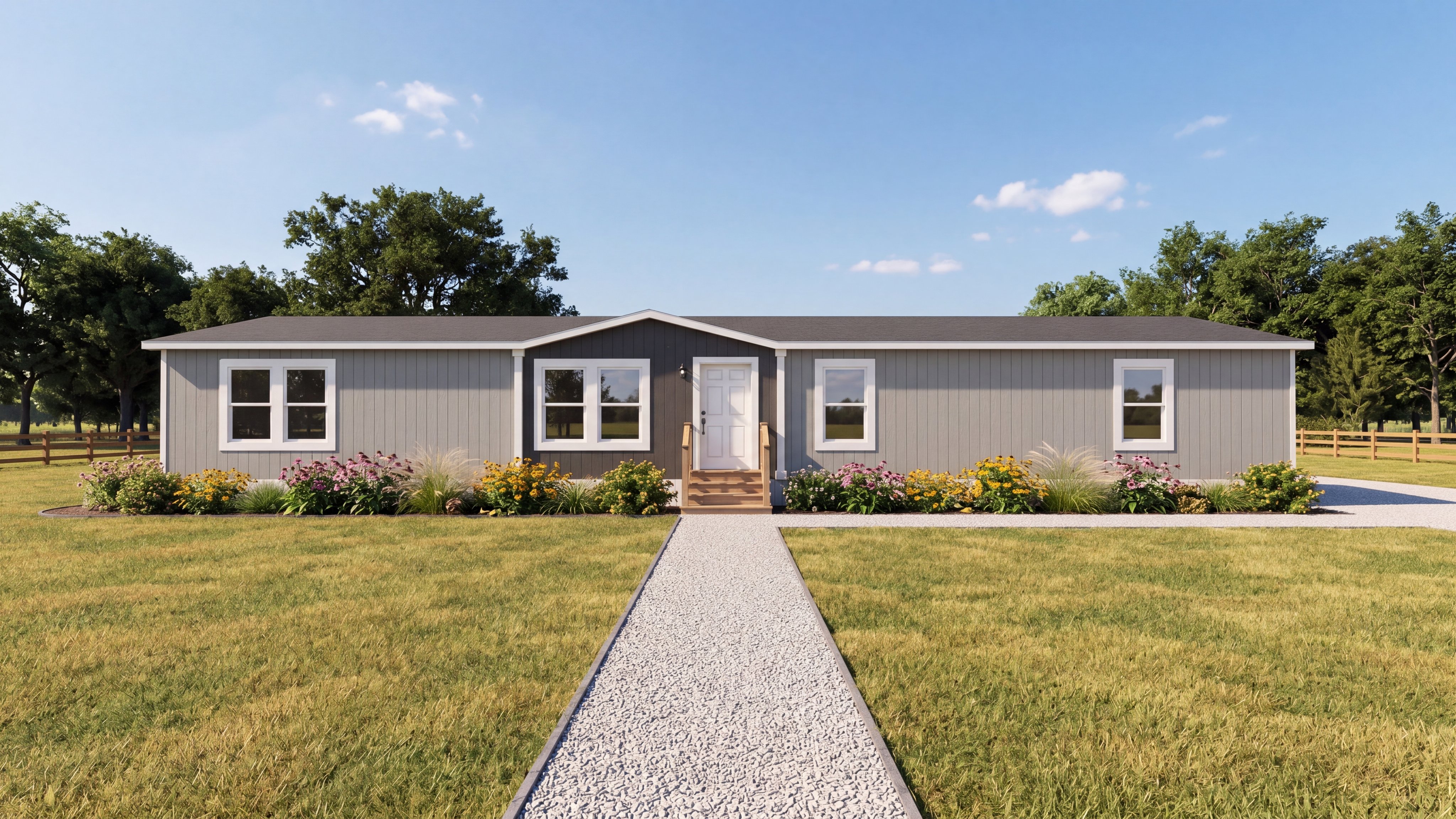 Exterior rendering of the The Choice home.