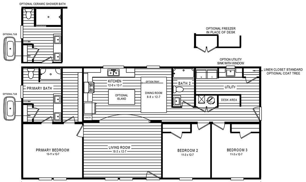 Carolina - Floor Plan 1