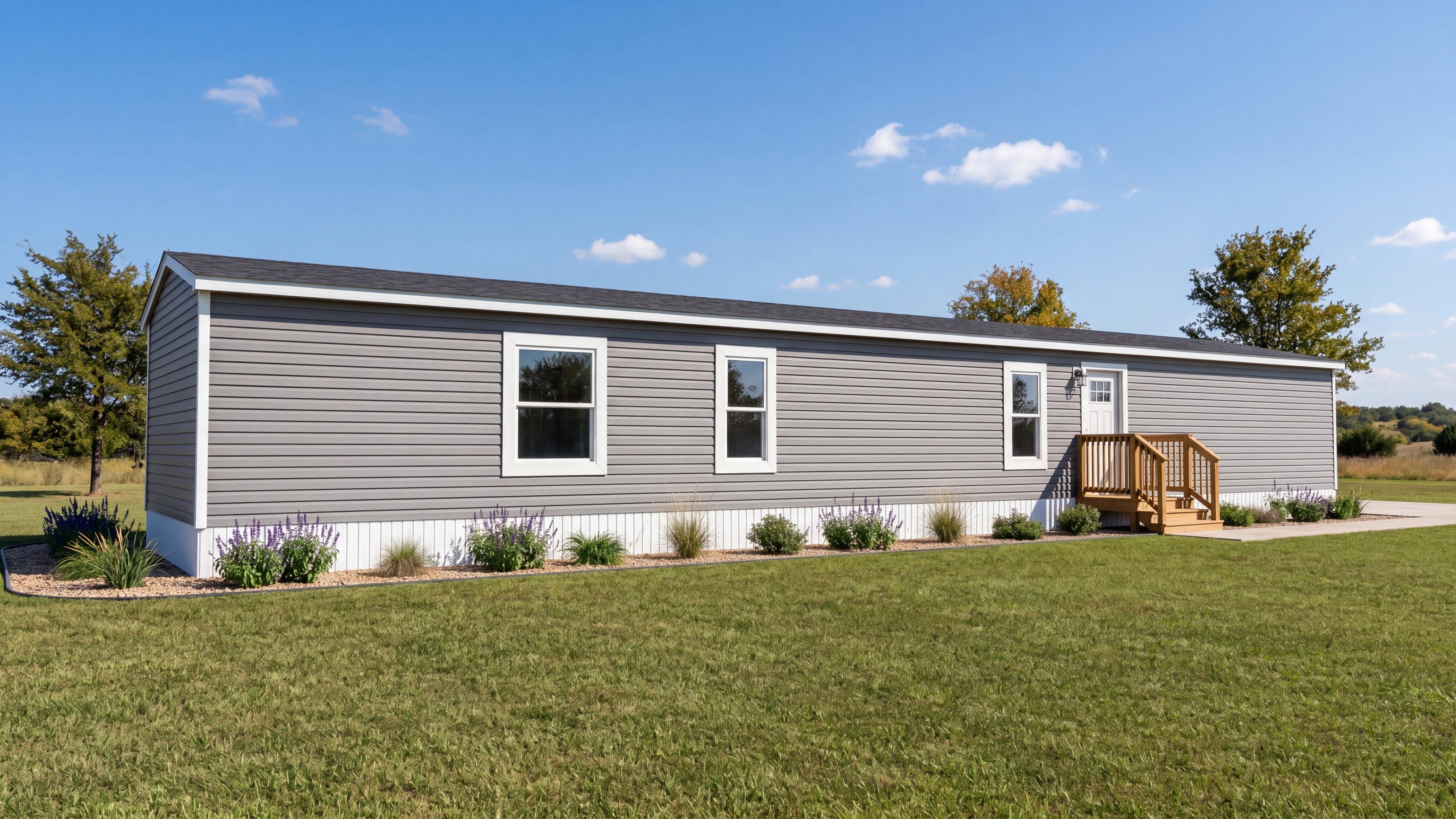 Exterior rendering of the Select 16723b home.
