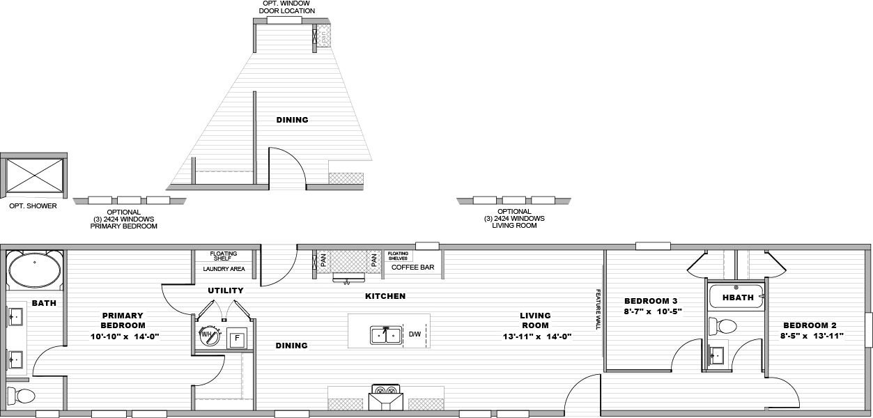 Hudson - Floor Plan 1