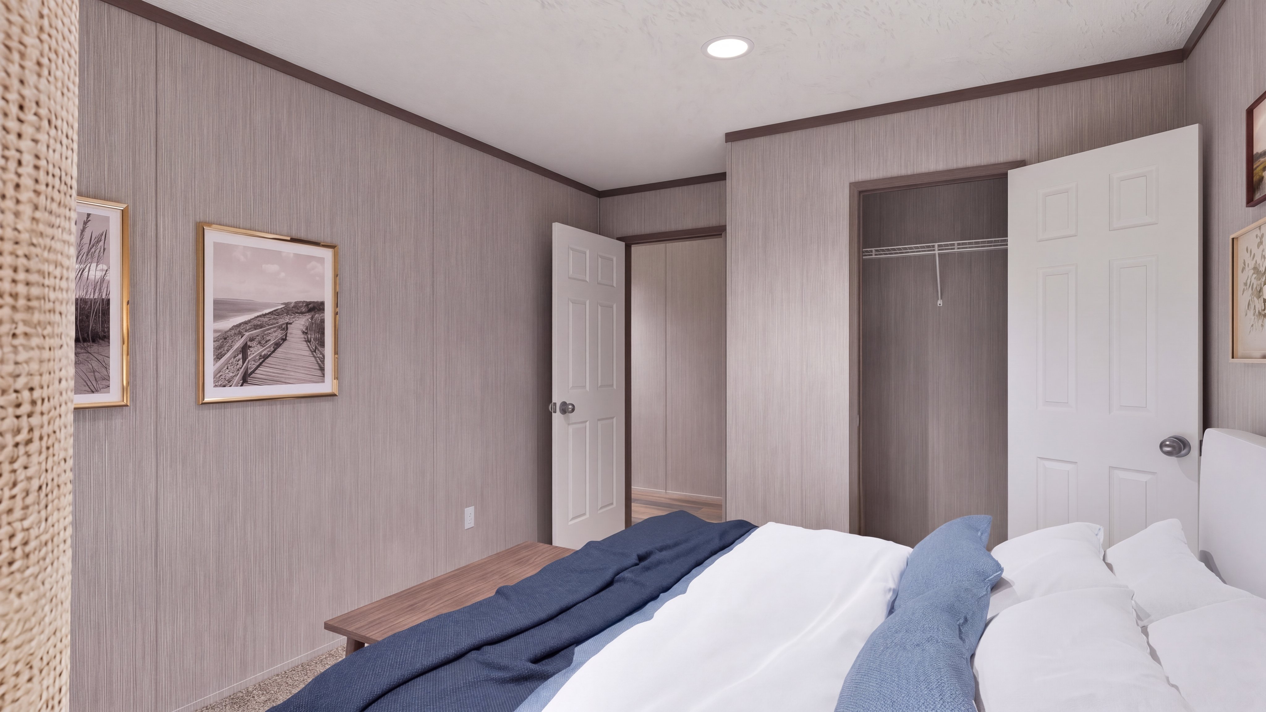 Bedroom rendering of the The Shoreline home.
