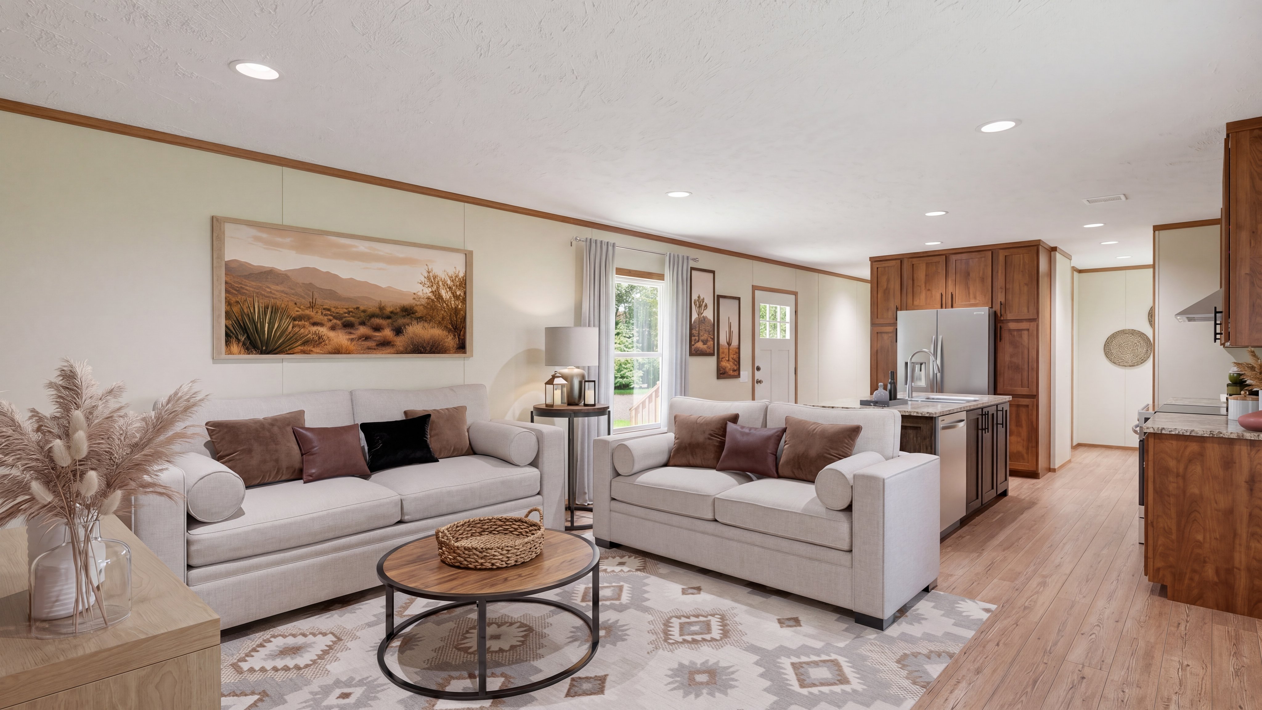 Foyer rendering of the Tuscany home.
