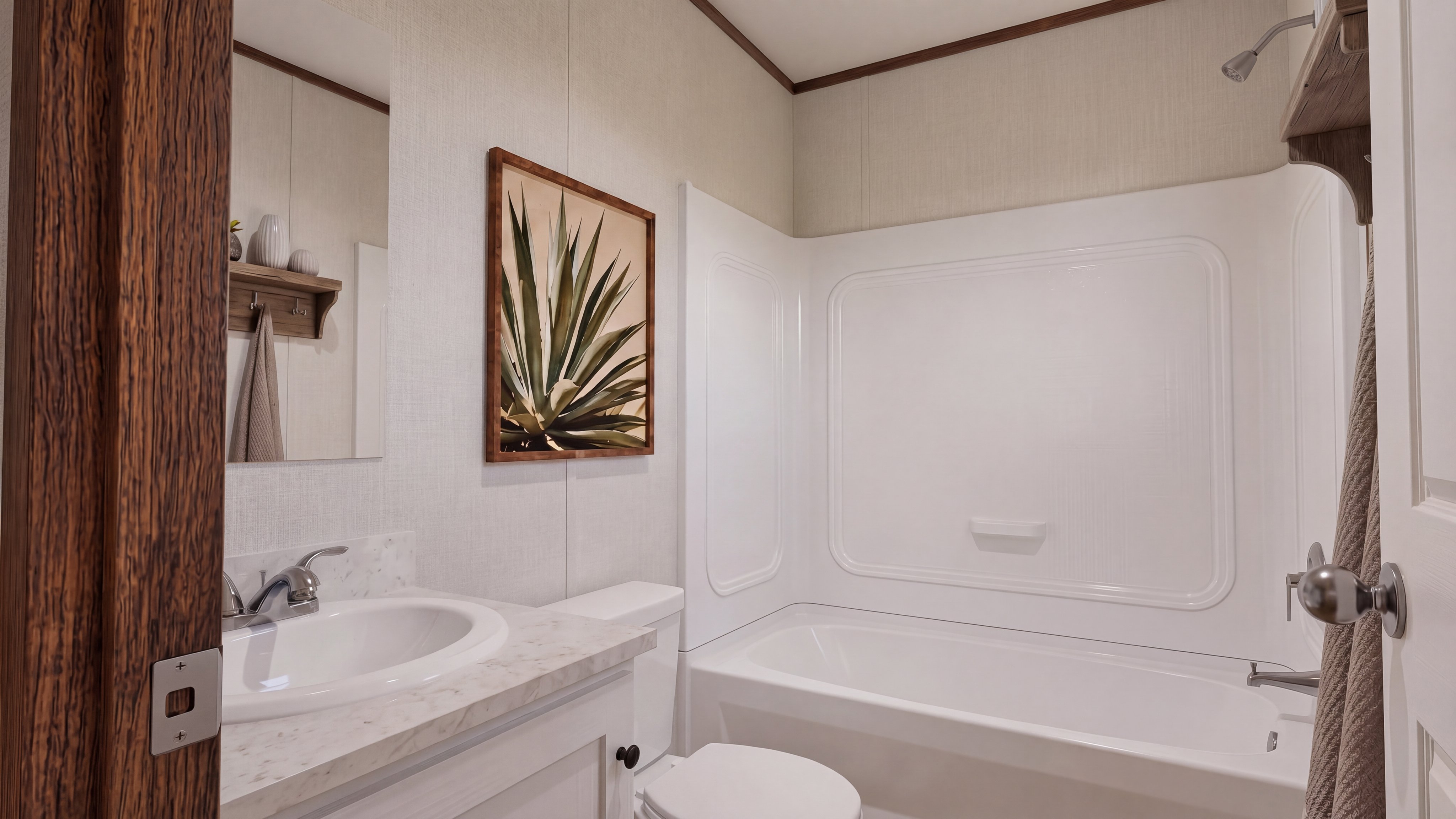 Guest bathroom rendering of the Select home.