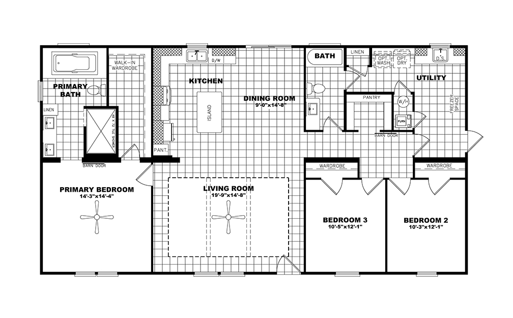 El Capitan - Floor Plan 1