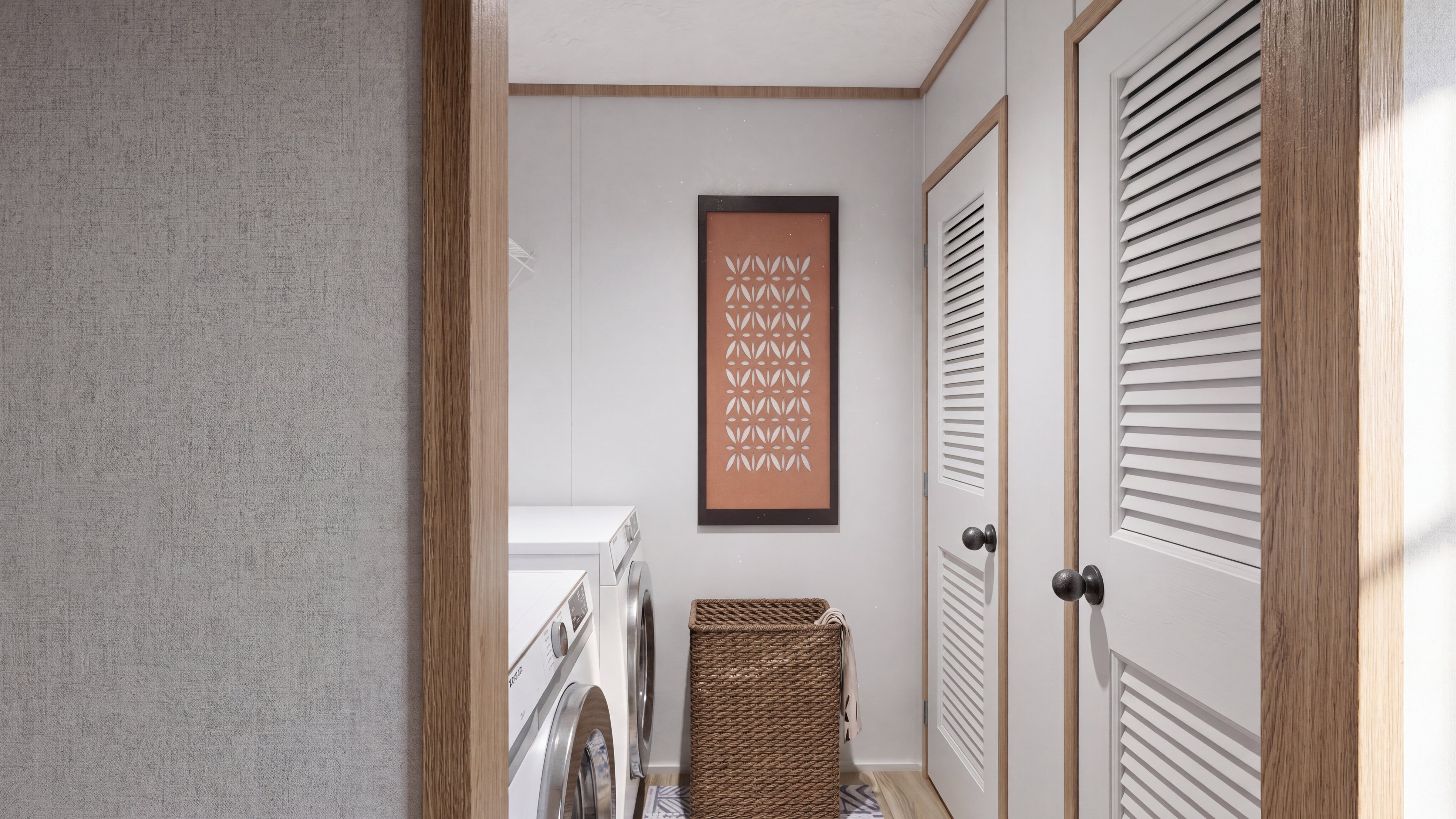 Utility room rendering of the The Real Deal home.