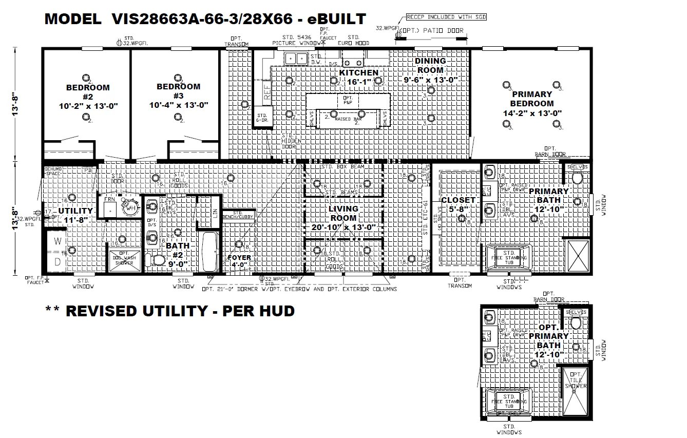 The Shoreline - Floor Plan 1
