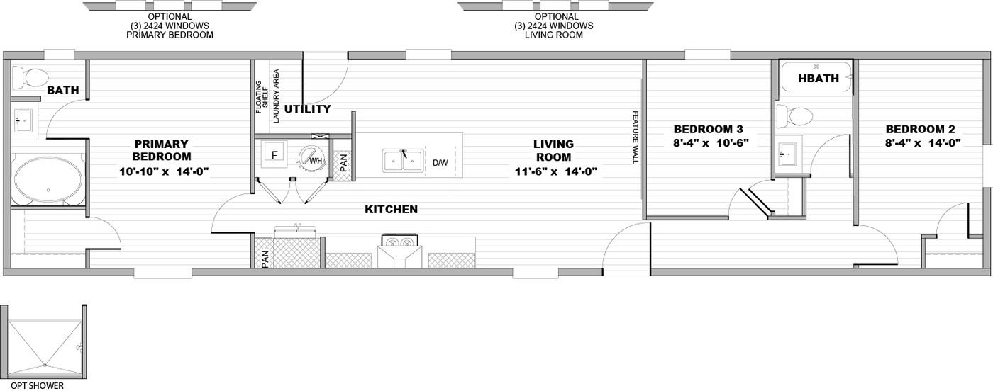 Clark - Floor Plan 1
