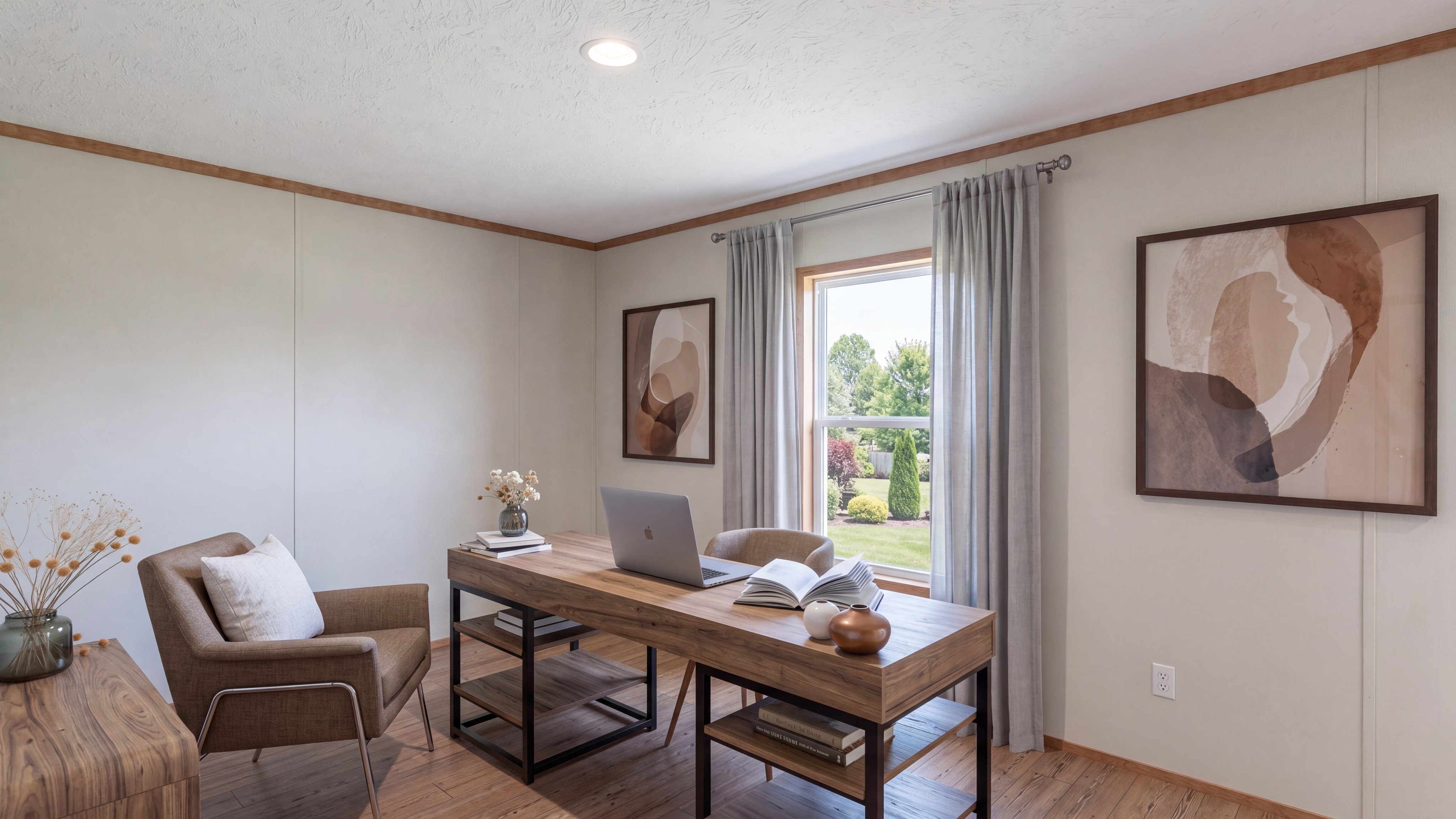 Bedroom rendering of the Everest home.