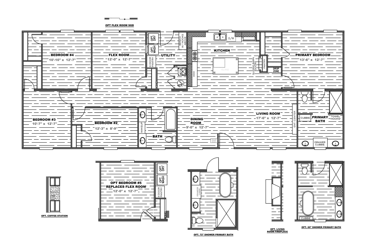 Farmhouse Breeze 72 - Floor Plan 1