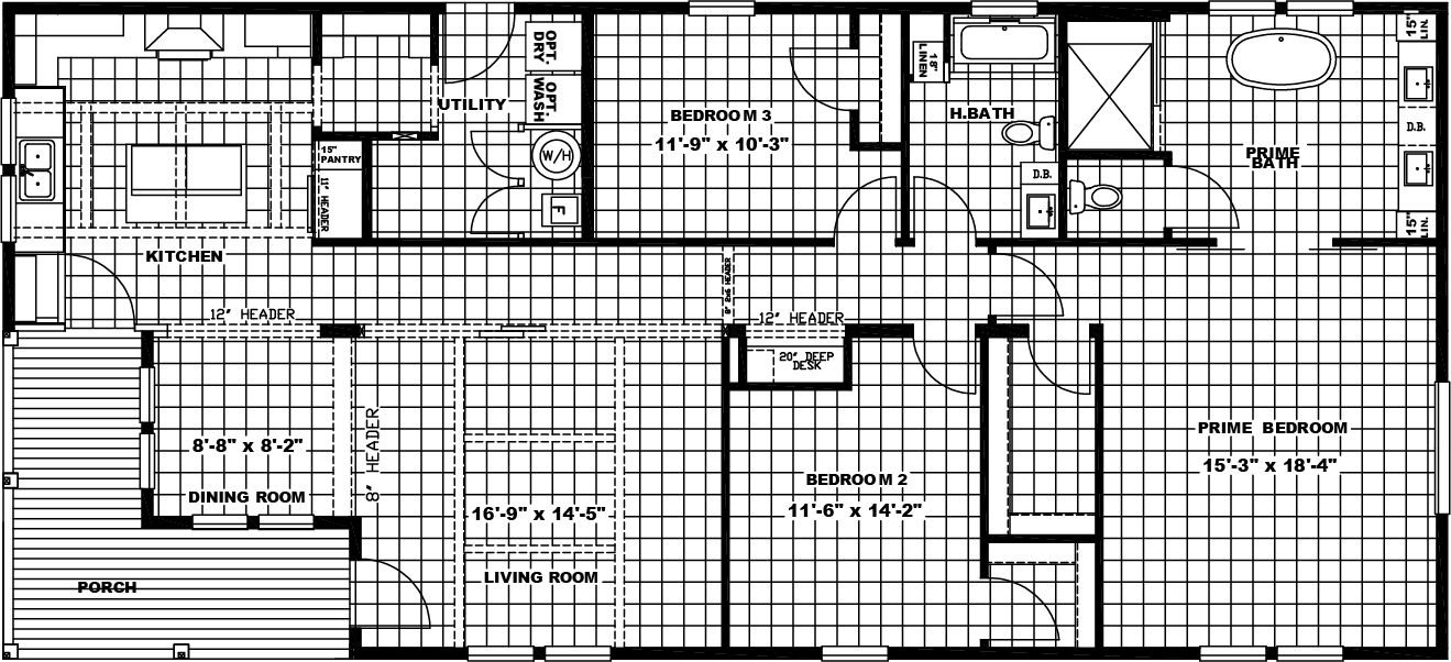 Southern Charm - Floor Plan 1