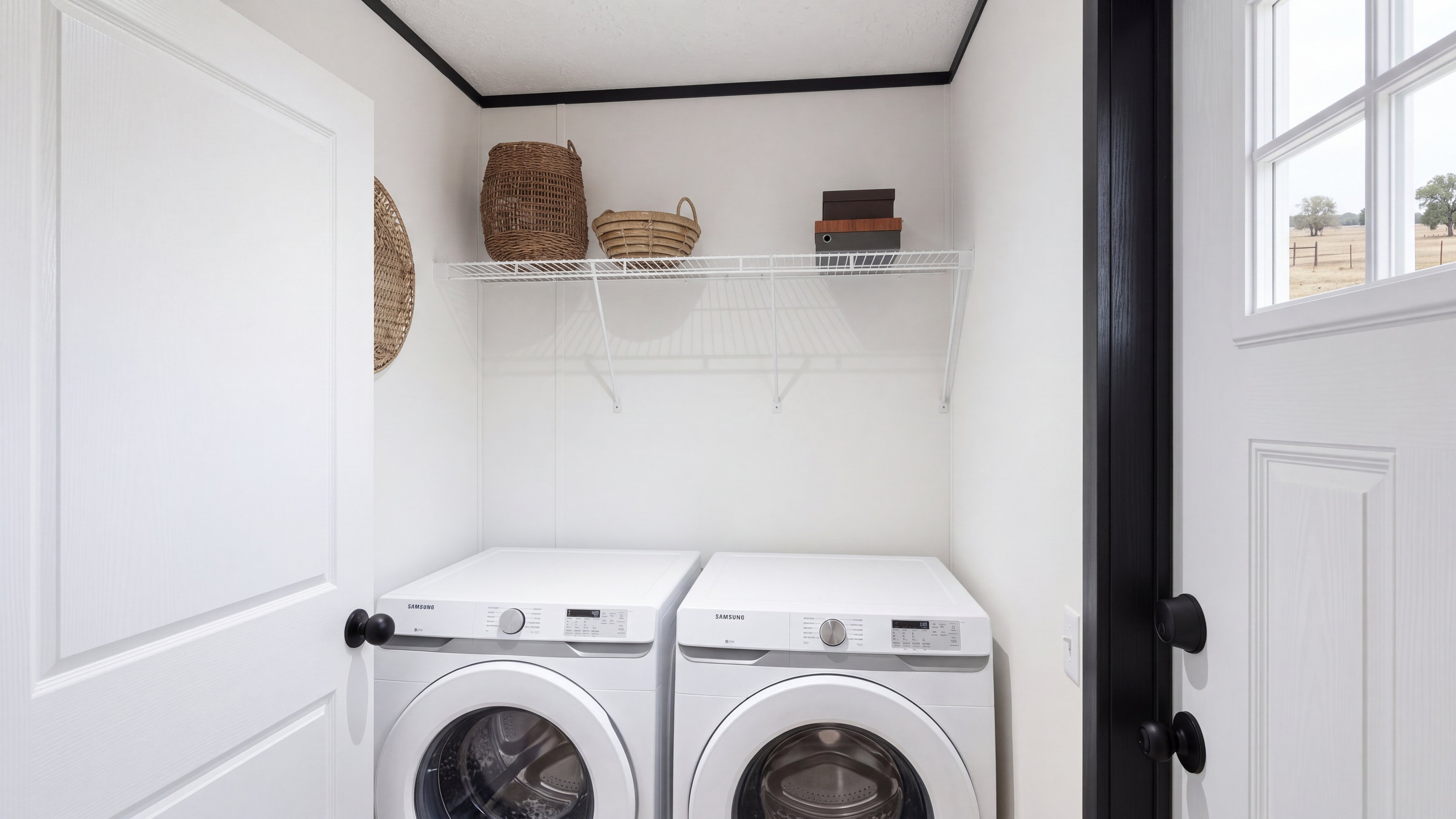 Utility room rendering of the Anniversary 16763 home.