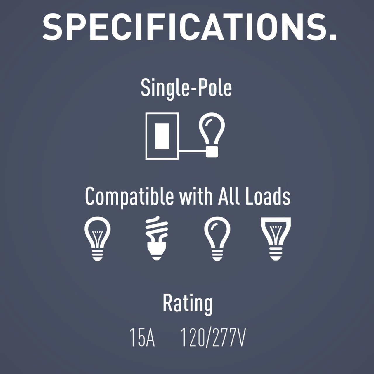 Picture of TM870 - radiant® 15A Single-Pole Switch, Brown