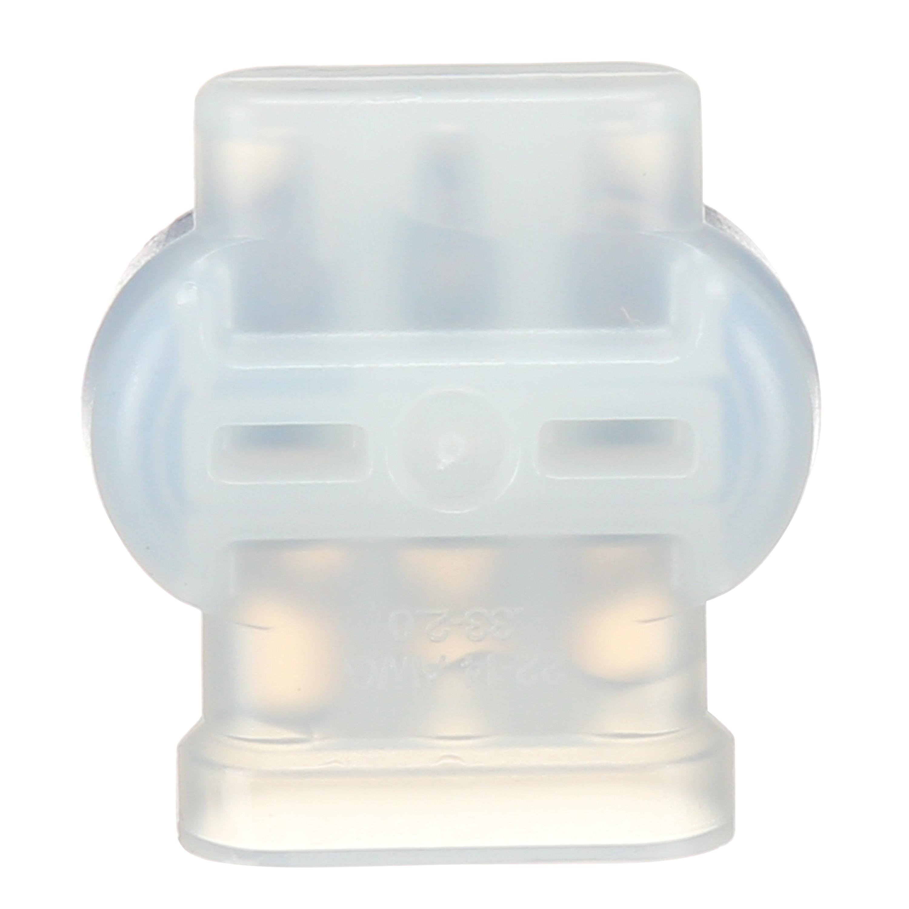 Picture of 314-BOX - 3M Scotchlok Electrical IDC 314-BOX, Pigtail, Self-Stripping, Moisture Resistant and Flame Retardant, Blue, 22-14 AWG, 50 per carton, 500 per case