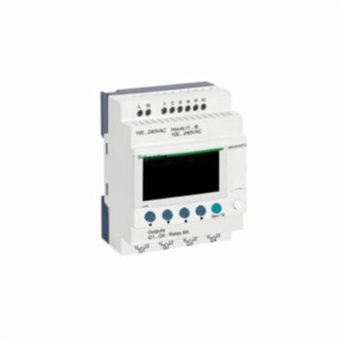 Picture of SR3B101FU - modular smart relay, Zelio Logic SR2 SR3, 10 IO, 100 to 240V AC, clock, display