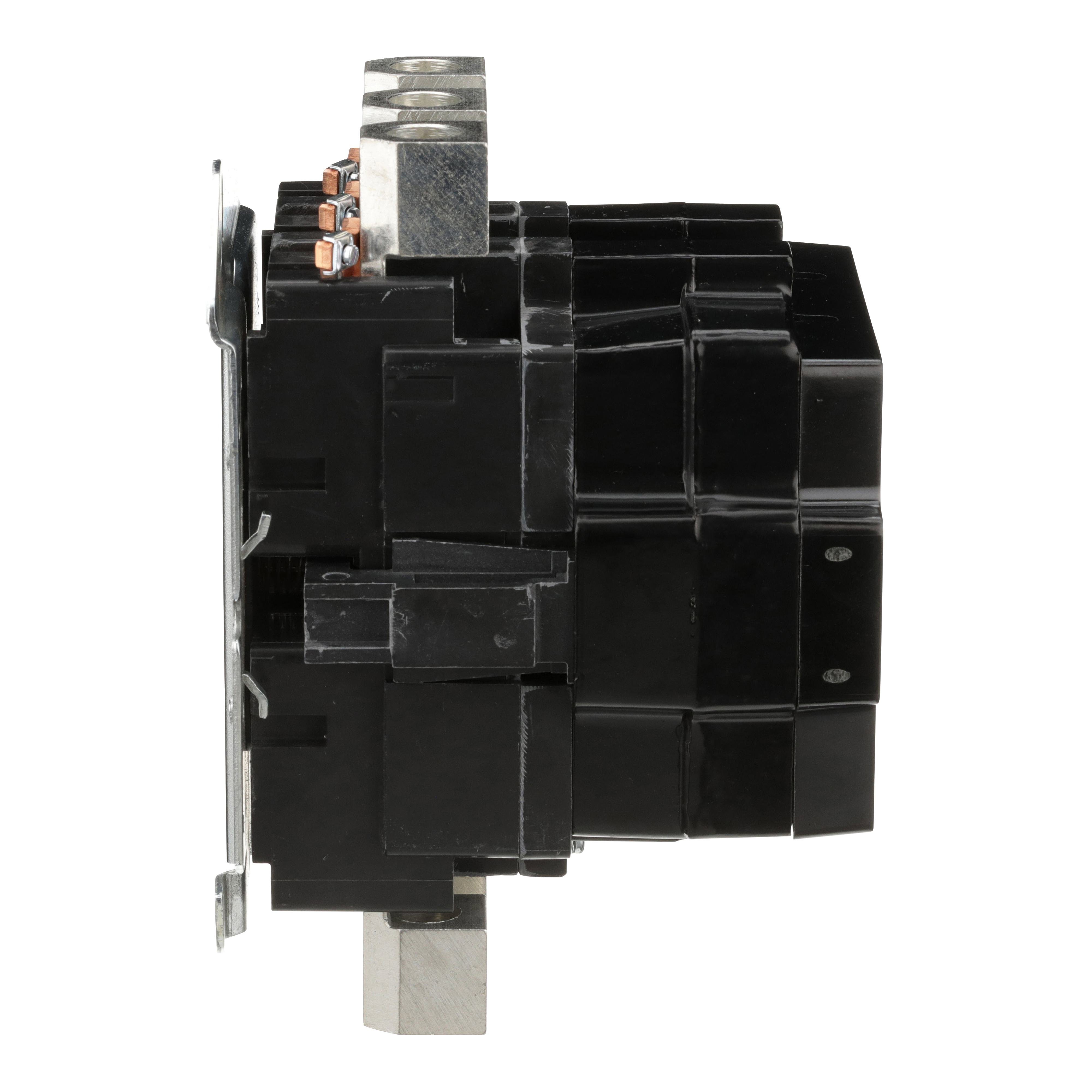 Picture of 8903SVO2V02 - Contactor, Type S, multipole lighting, electrically held, 200A, 3 pole, 110/120VAC 50/60Hz coil, open style [TAA]