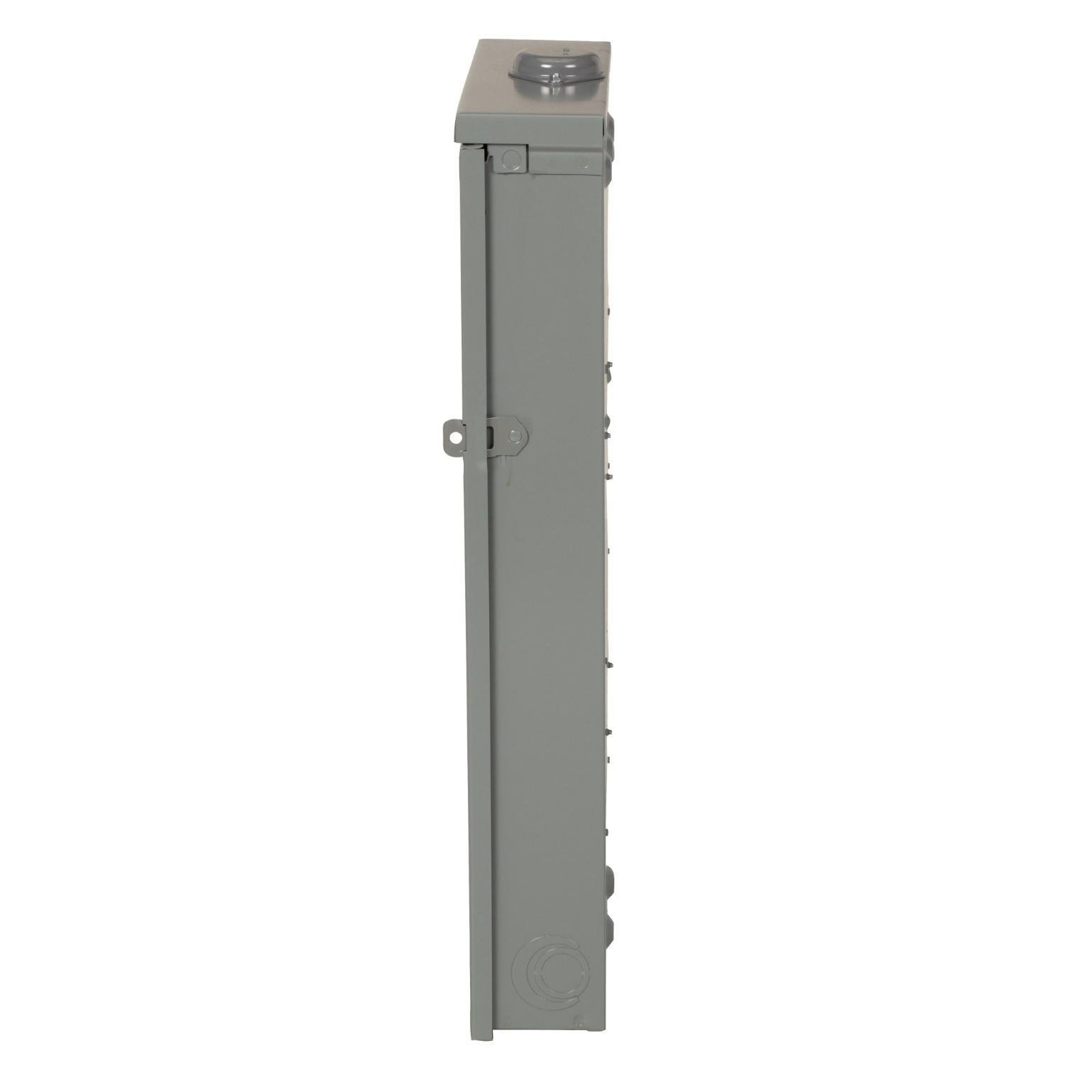 Picture of QO1816M150FTRB - Load center, QO, 1 phase, 8 spaces, 16 circuits, 150A convertible main breaker, NEMA3R, feedthru lugs