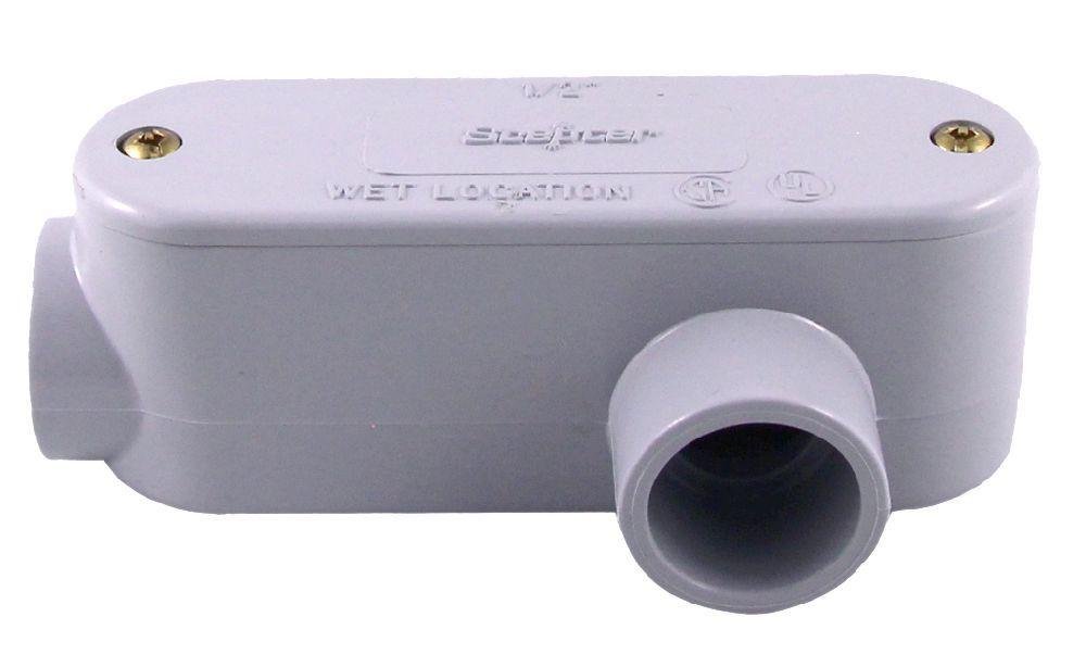 077521 - SLL10S 1/2" PVC TYPE LL ACCESS FITTING SCEPTER