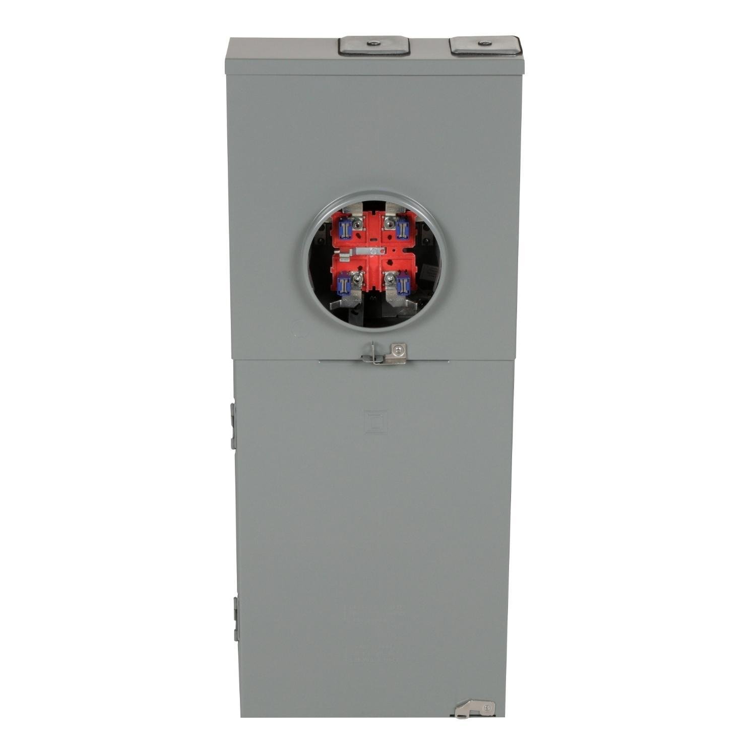 RC2040M200CH - All in one, Homeline, combination service entrance, ringless socket, 200A, surface mount, 20 spaces, 40 circuits, 22kA SCCR, horn bypass