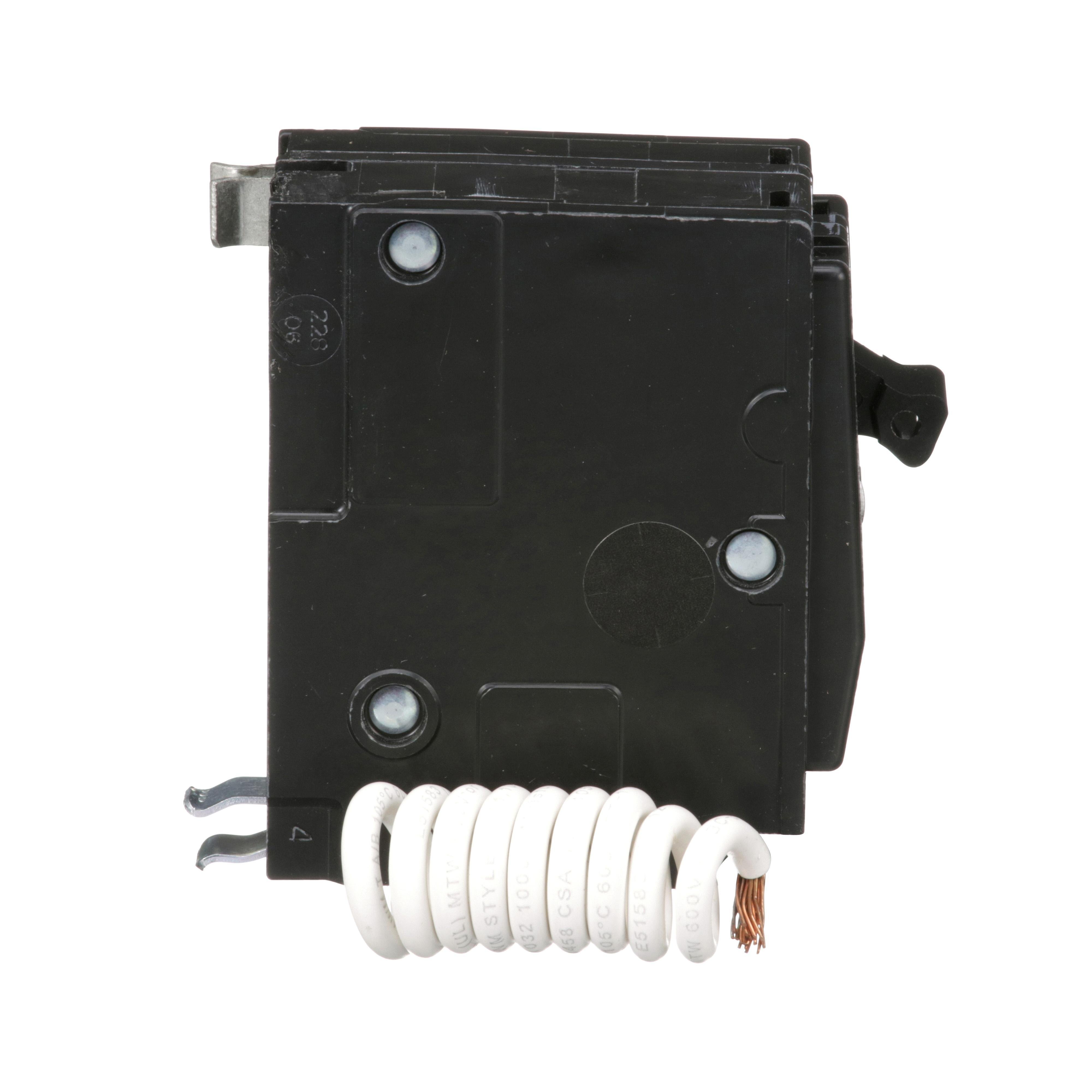Picture of QO220SWN - Mini circuit breaker, QO, 20A, 2 pole, 120VAC, 10kA, plug in, switch neutral