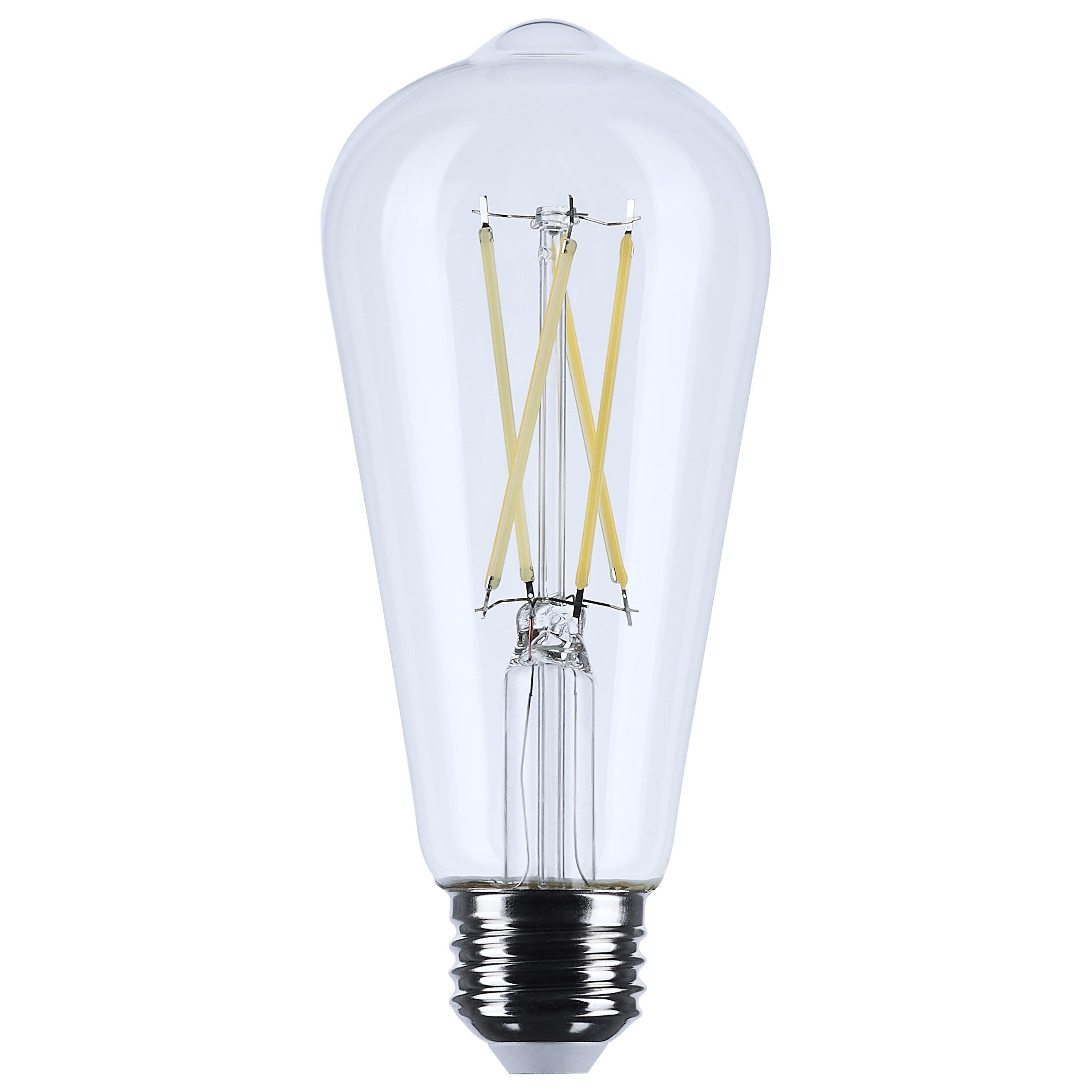 Picture of S21360 - 5 Watt ST19 LED - Clear - Medium base - 90 CRI - 2700K - 120 Volt