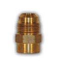 UR3-86 - UR3-86 JB Industries 1/2 Female Flare x 3/8 Male Flare Adapter w/ Copper Gasket