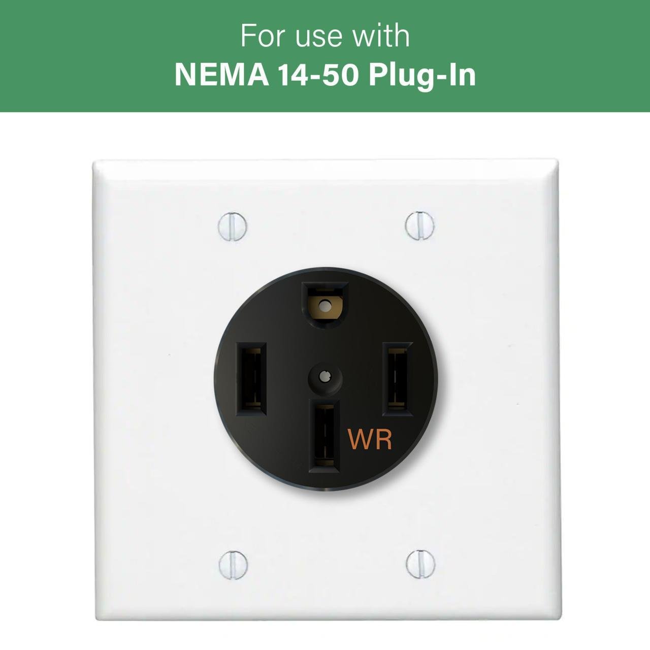 Picture of 3894WR - 50A Weather-Resistant Electrical Outlet for RVs / EV Chargers