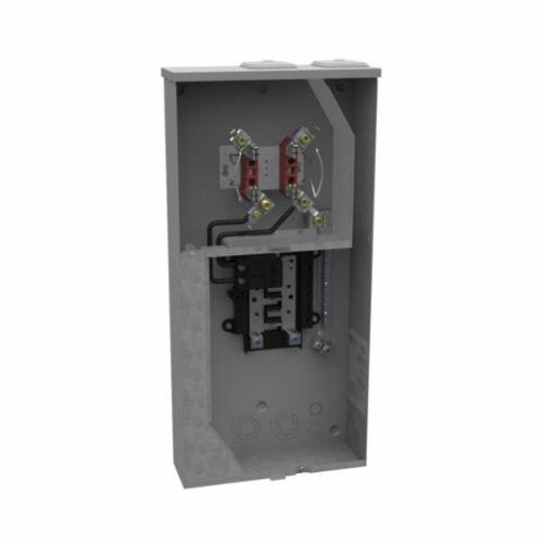 U5168-XTL-100-KK - 4 Terminal Ringless 2 Small Closing Plates 1-100 Ampere Main Breaker 10 Branch Circuit Horn Bypass