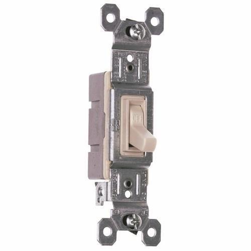 660-LAG - Trademaster® Grounding Toggle Switch, Light Almond
