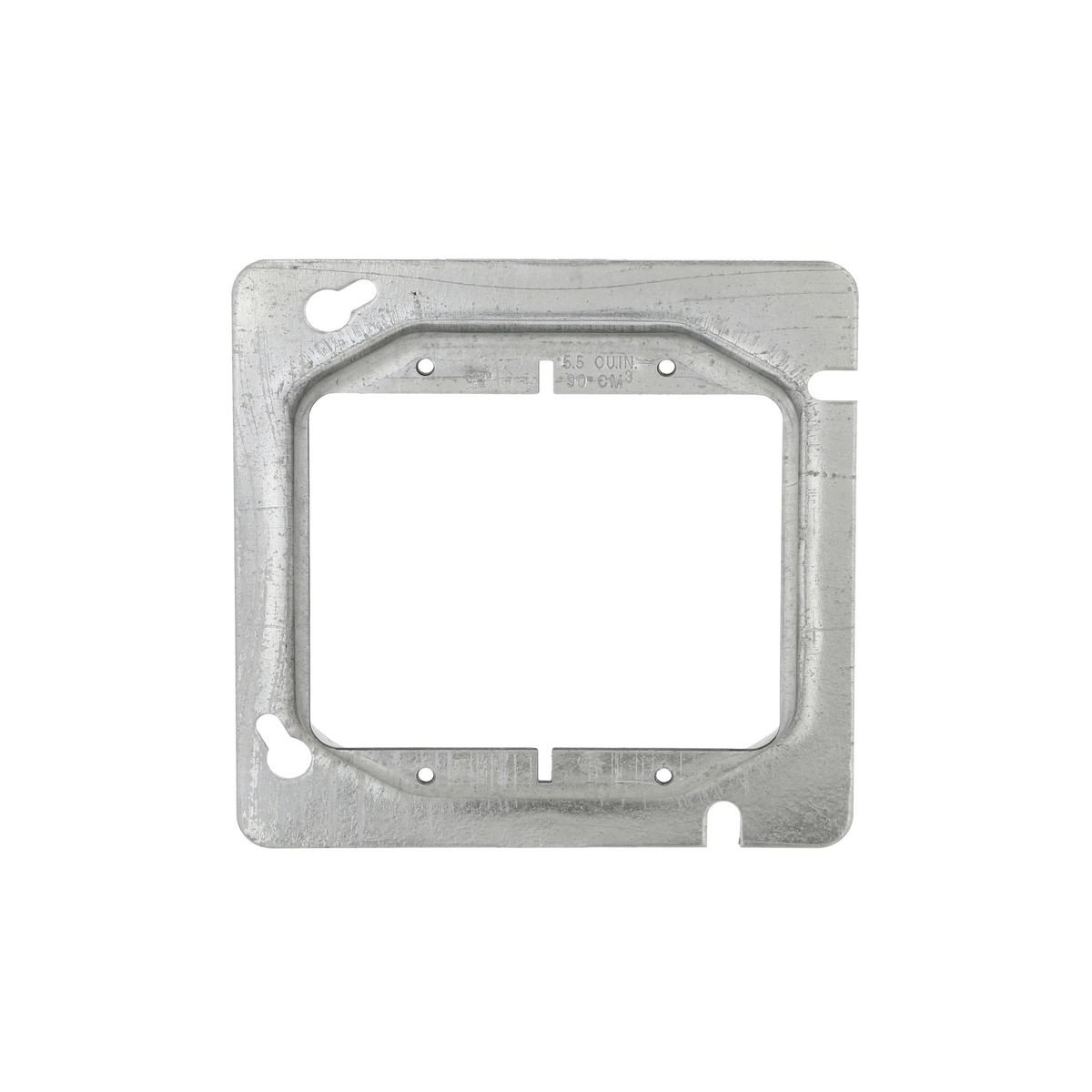 Picture of 841 - 4-11/16 in. Square Cover, 2-Device, 1/2 in. Raised