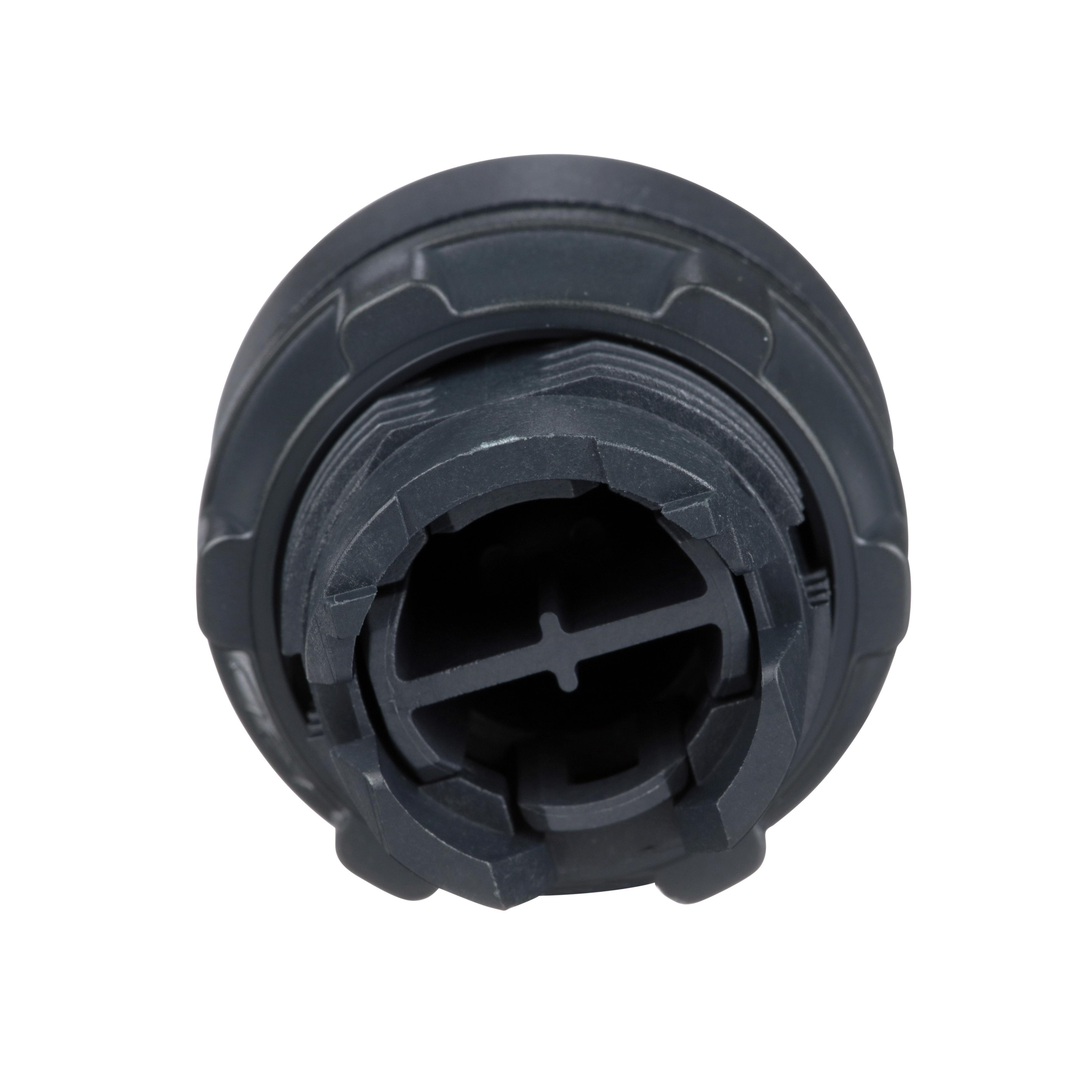 Picture of ZB5AA2 - Harmony, 22mm Push Button, flush push button head, spring return, black, unmarked