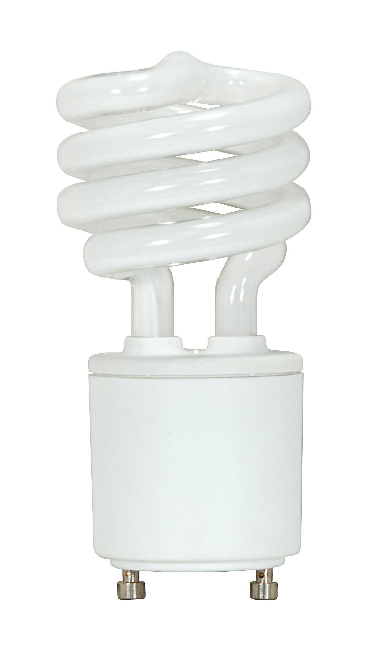 S8201 - 9 Watt - Mini Spiral Compact Fluorescent - 2700K - 82 CRI - GU24 base - 120 Volt