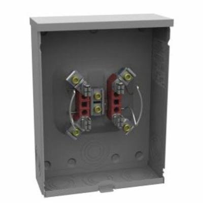 U7040-O-TG - 4 Terminal Ringless Plain Top Triplex Ground