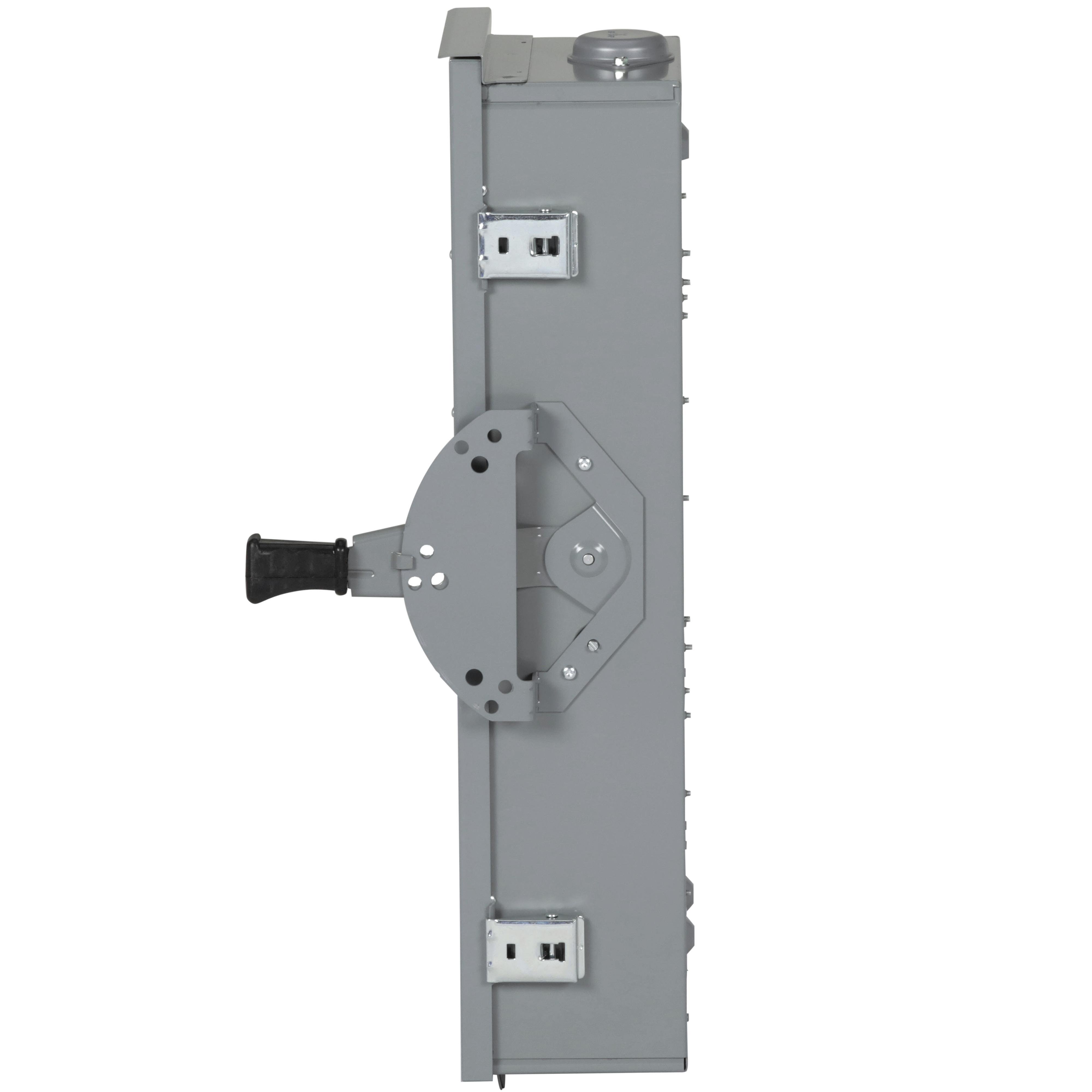 Picture of DTU361RB - Safety switch, double throw, non fusible, 3 pole, 3 wire, 600VAC, 600VDC, 30A, Type 3R, bolt on hub prov
