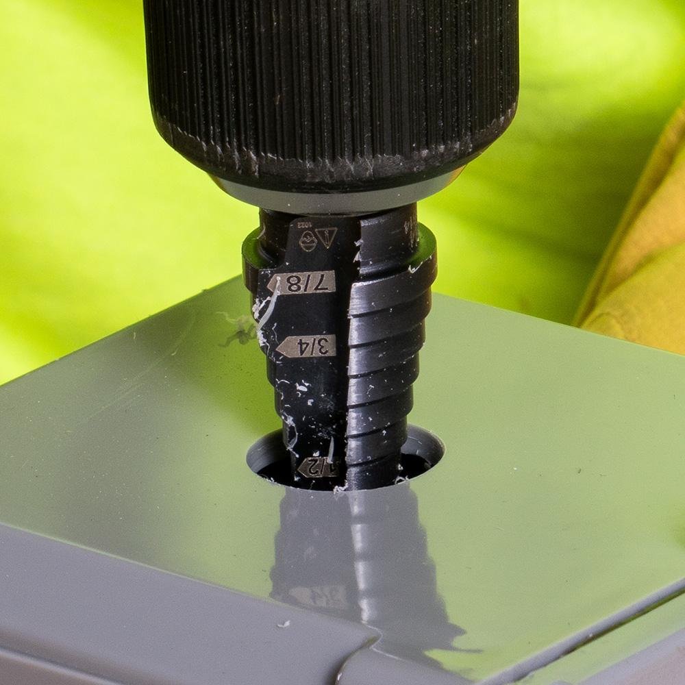 Picture of KTSB11 - 2-Step Drill Bit, 3/8-Inch Hex, Double Straight Flute, 7/8-Inch to 1-1/8-Inch