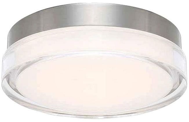 FM-W57812-30-SS - Dot 12in Round LED Flush Mount 3000K in Stainless Steel