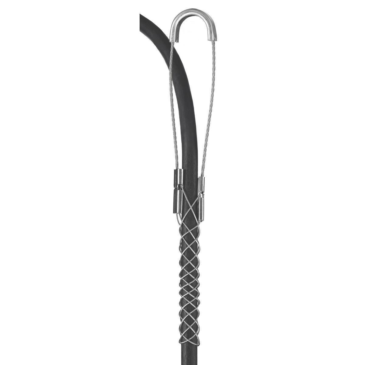 73041279 - Bus Drop Support Grips, Single Eye, Wide Range, Galvanized Steel, 0.56-0.73"