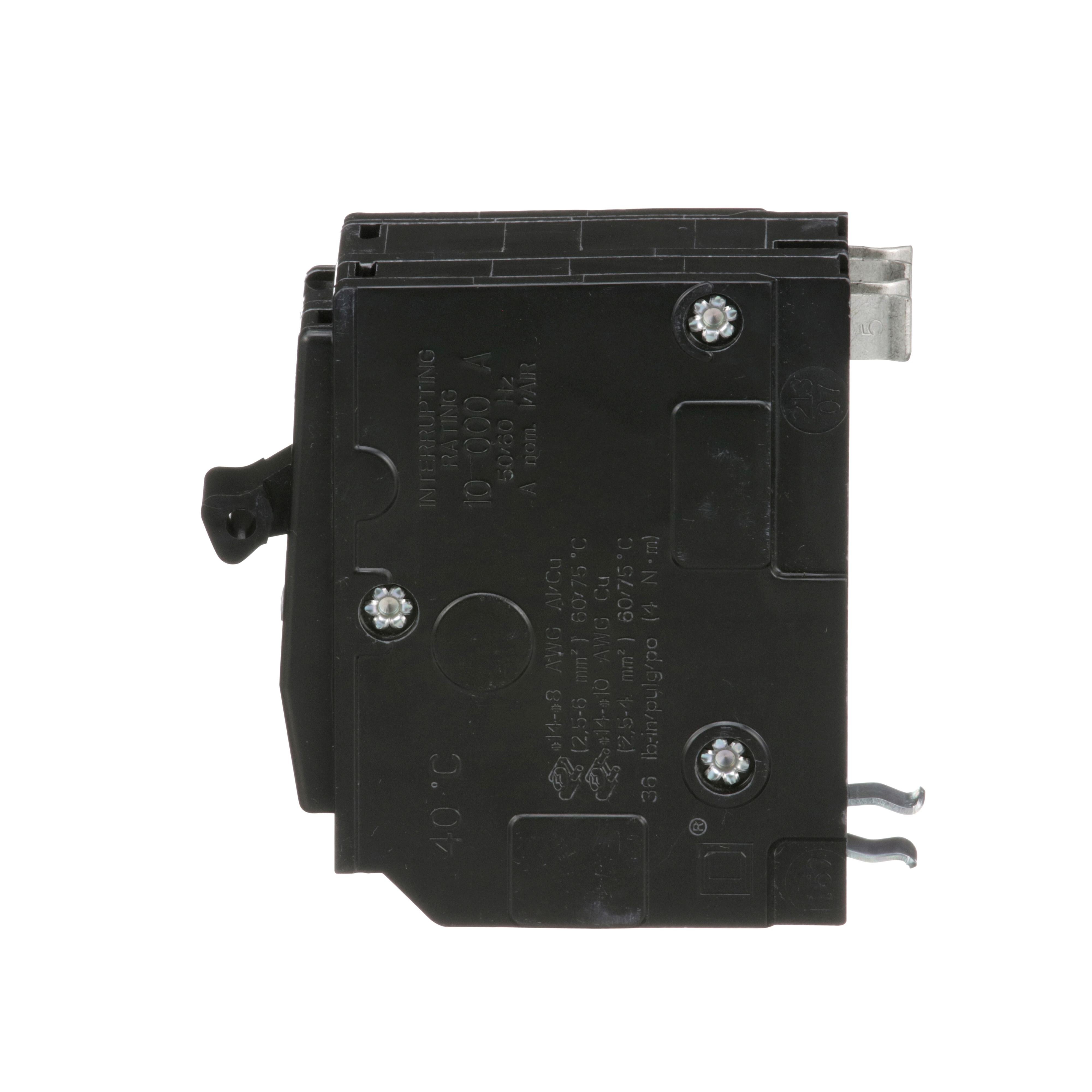 Picture of QO225 - Mini circuit breaker, QO, 25A, 2 pole, 120/240VAC, 10kA, plug in