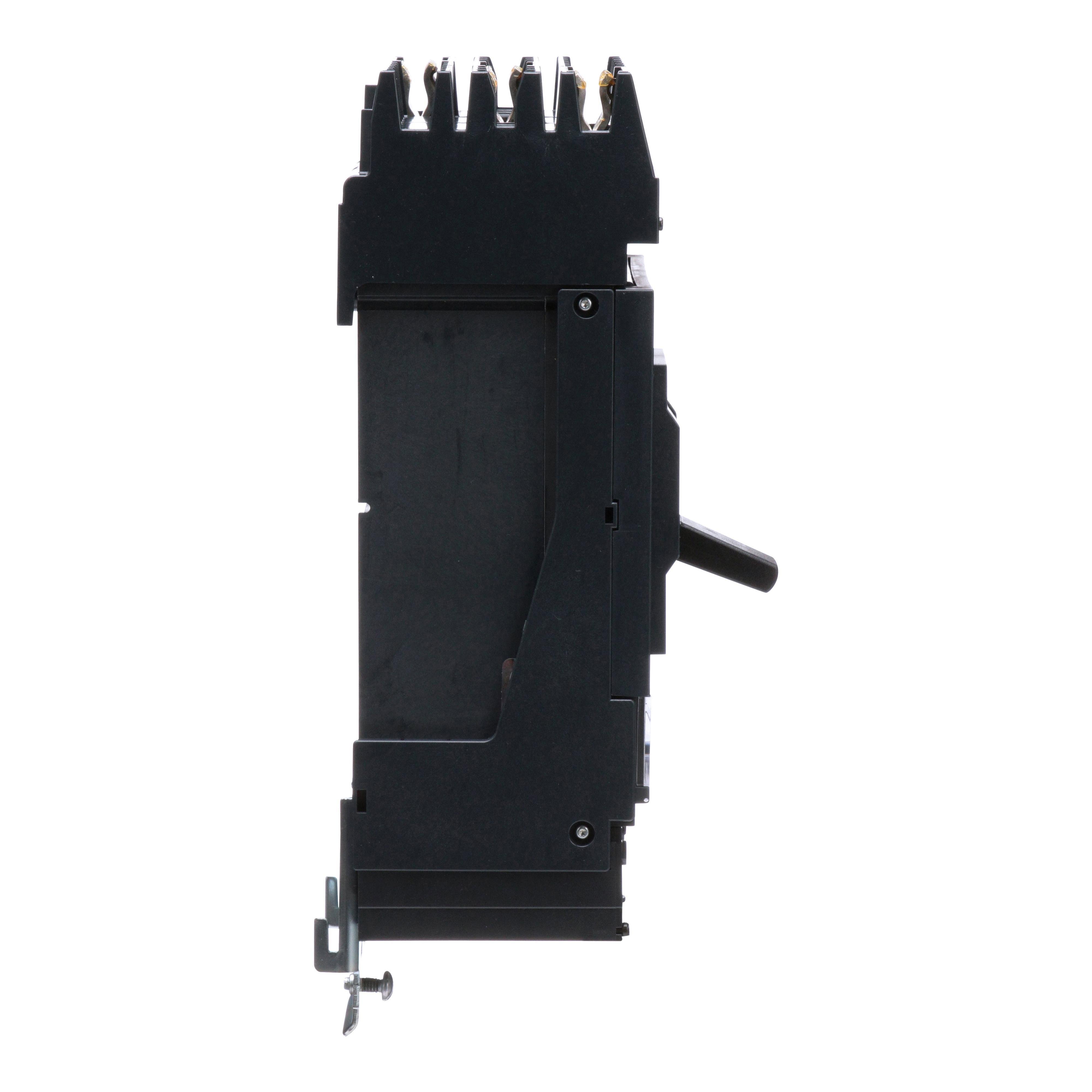 Picture of LJA36600U31X - Circuit breaker, PowerPacT L, 600A, 3 pole, 600VAC, 25kA, I-Line, MicroLogic 3.3, 80%, ABC