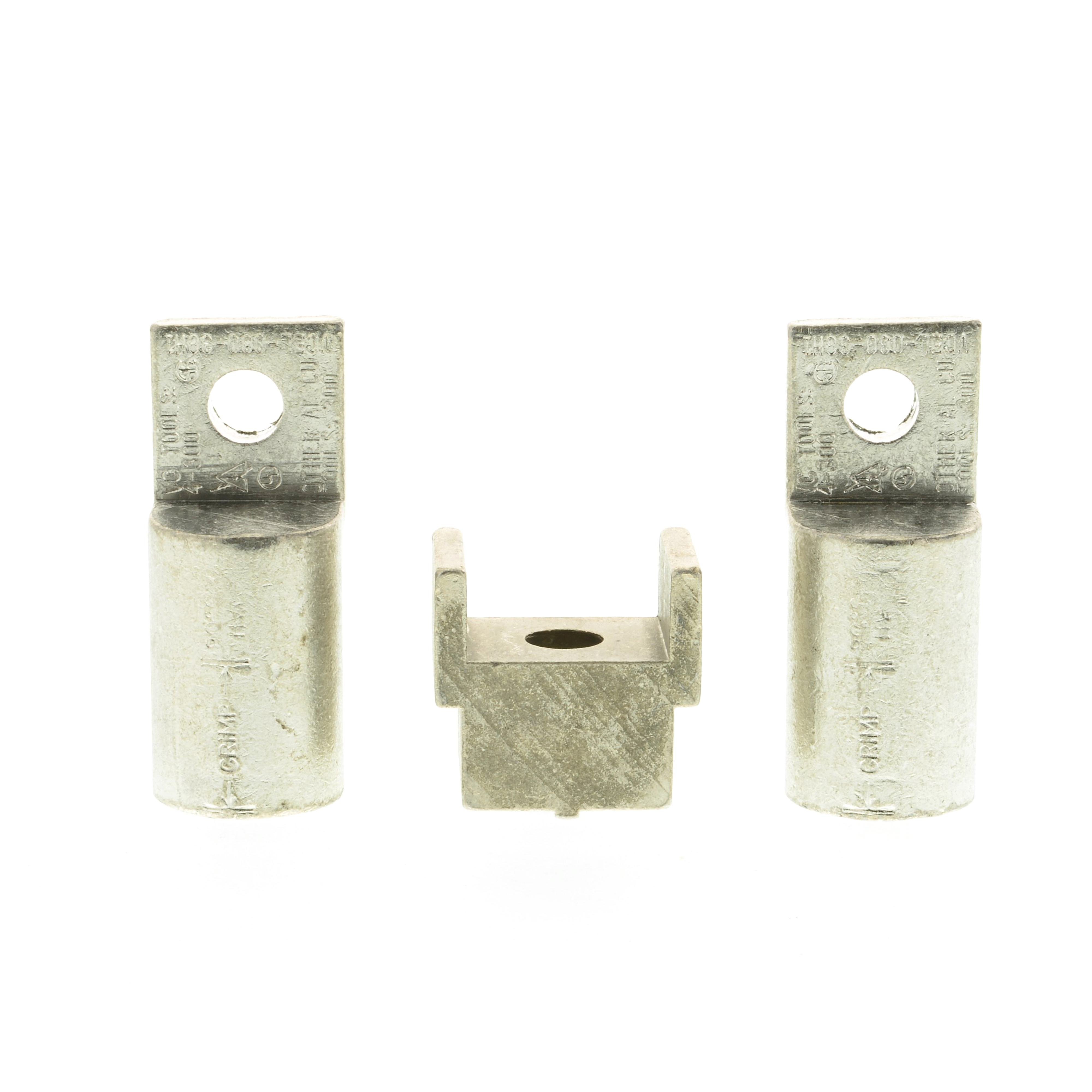 VC400LA3 - Circuit breaker accessory, compression lug kit, LA/LH/Q4, 2 lugs, aluminum, 1 inch