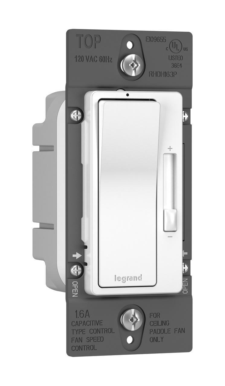 RHDH163-PW - Fan Speed Dimmer, White