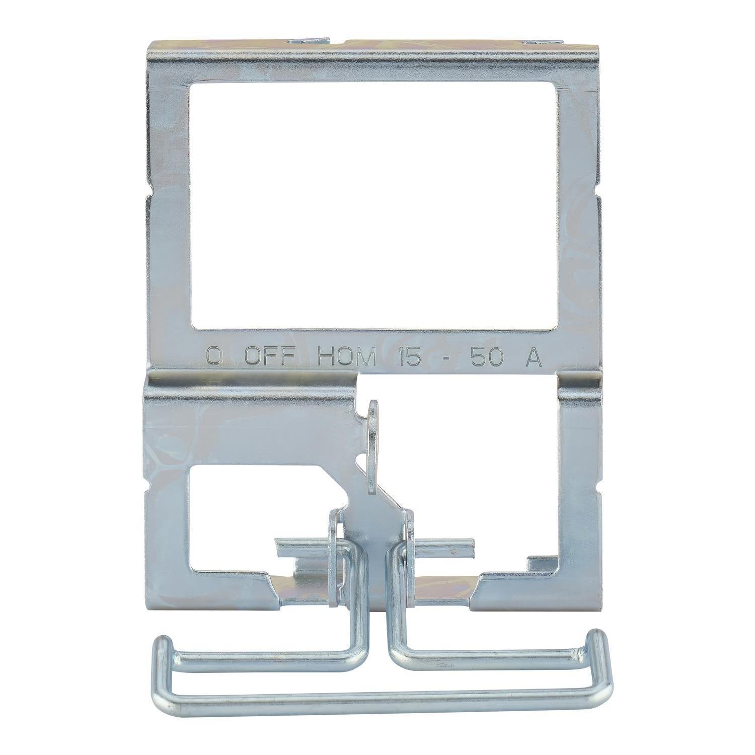 HOMELEC2PALA - Mini circuit breaker accessory, Homeline, padlocking kit, 2 pole CAFI, GFI, and EPD breakers, on/off lock