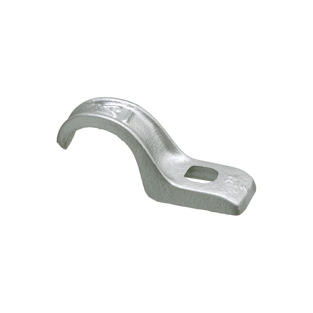 3101 - 3/4" 1-Hole Malleable strap for RIGID conduit