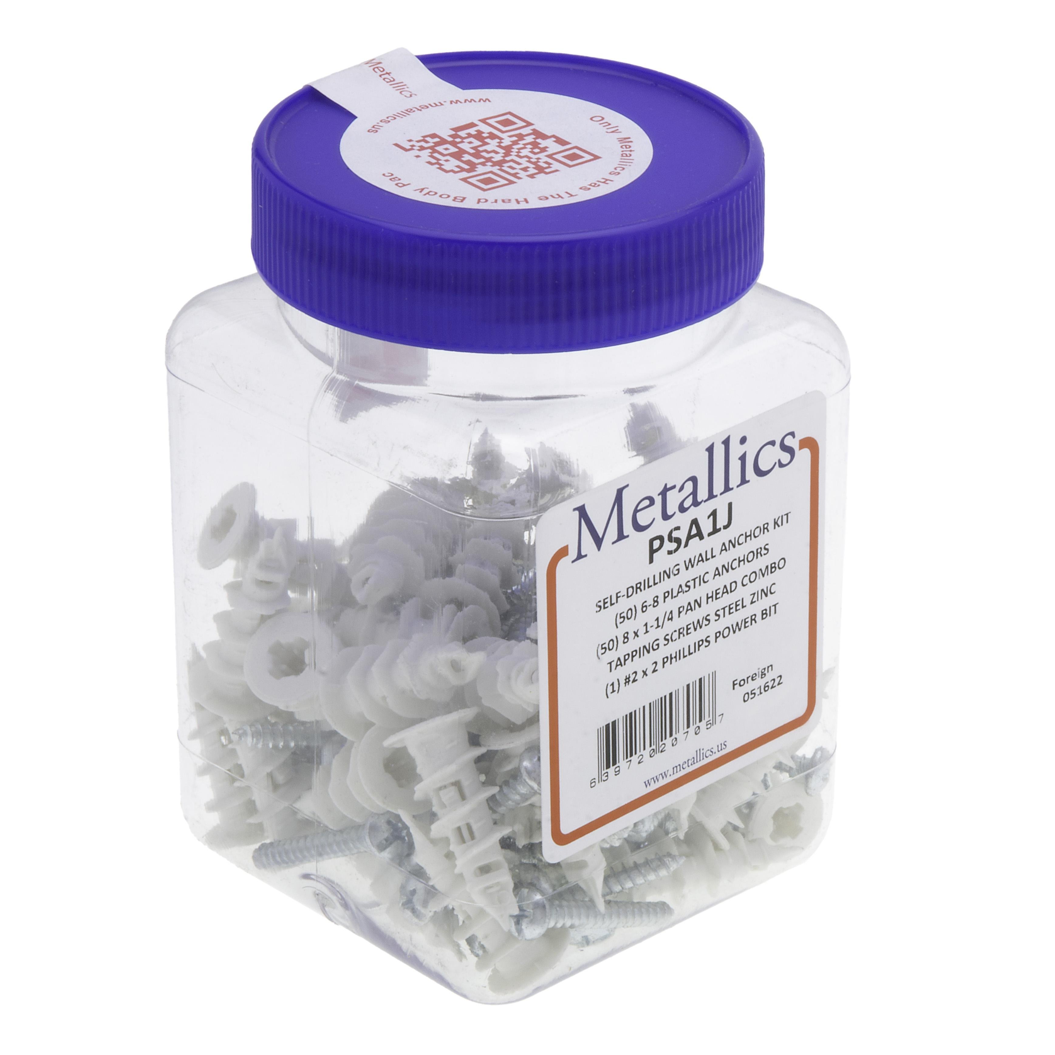Picture of PSA1J - Anchors 6--8 S-Dr Wall Ancr Kit Ny (Jar 100)