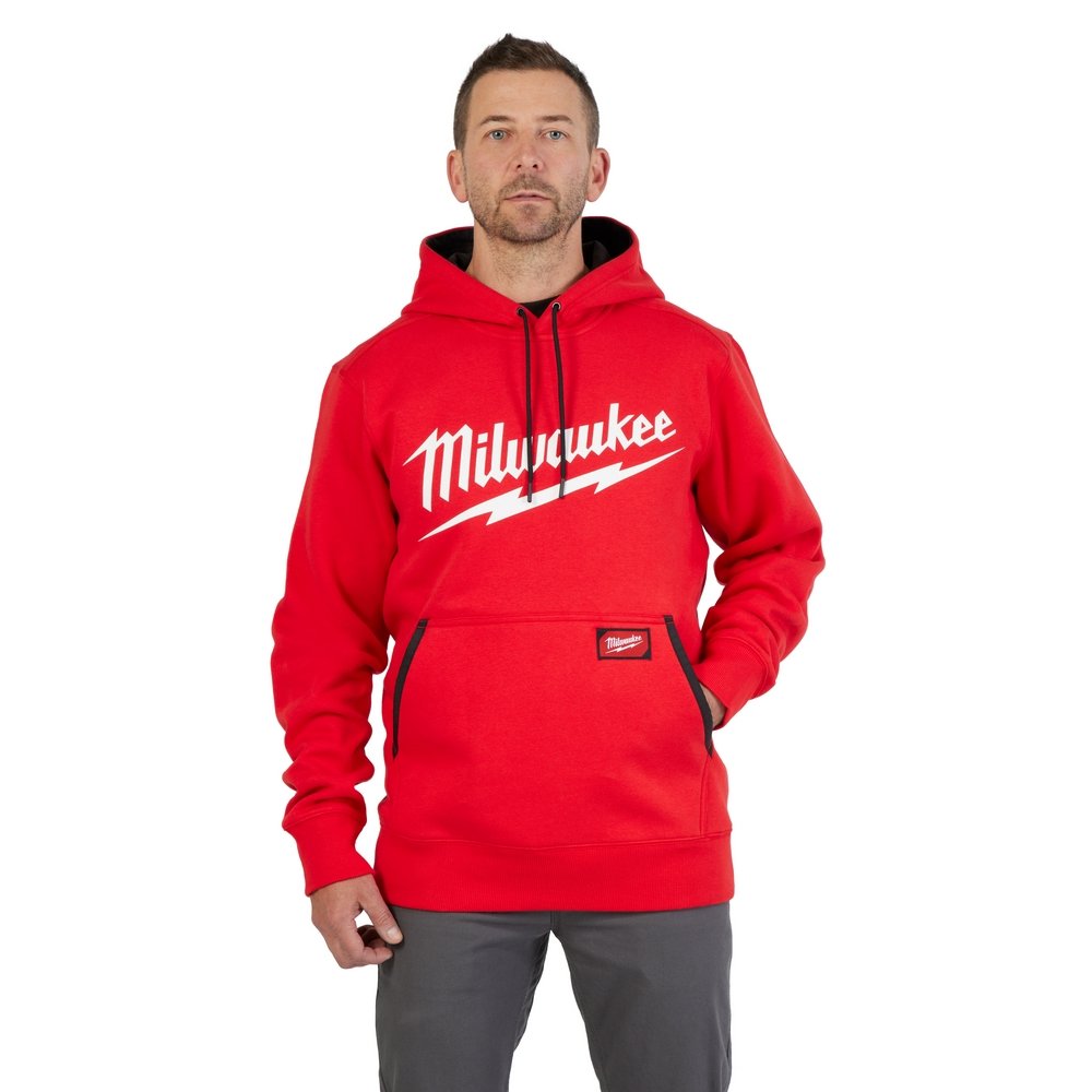Picture of 352R-2X - FREEFLEX™ Pullover Hoodie - Logo Red 2X